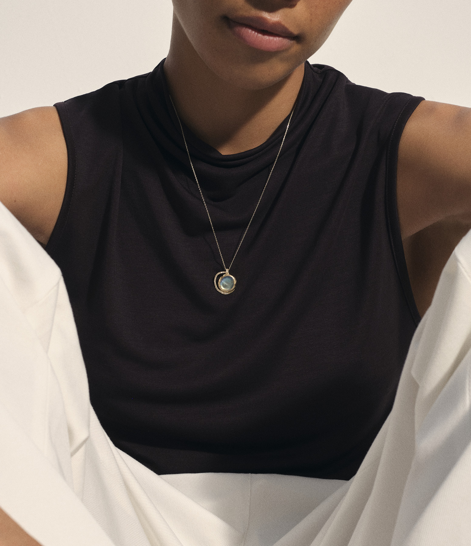 Gaia Necklace No. 3 Moonstone