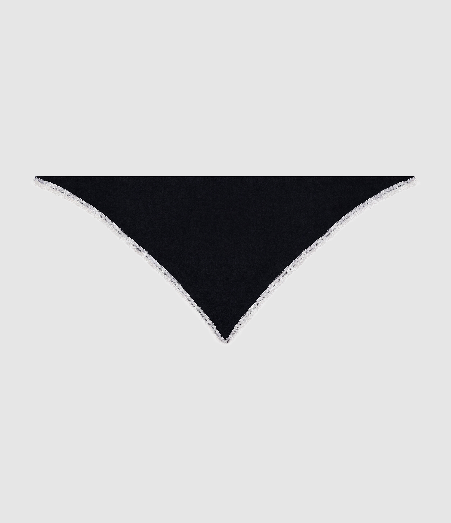 Echarpe Wool Lace Triangular Sky Captain