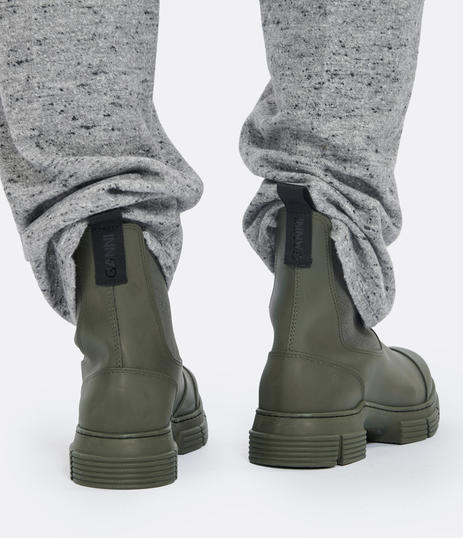 Kalamata Recycled Rubber Ankle Boots