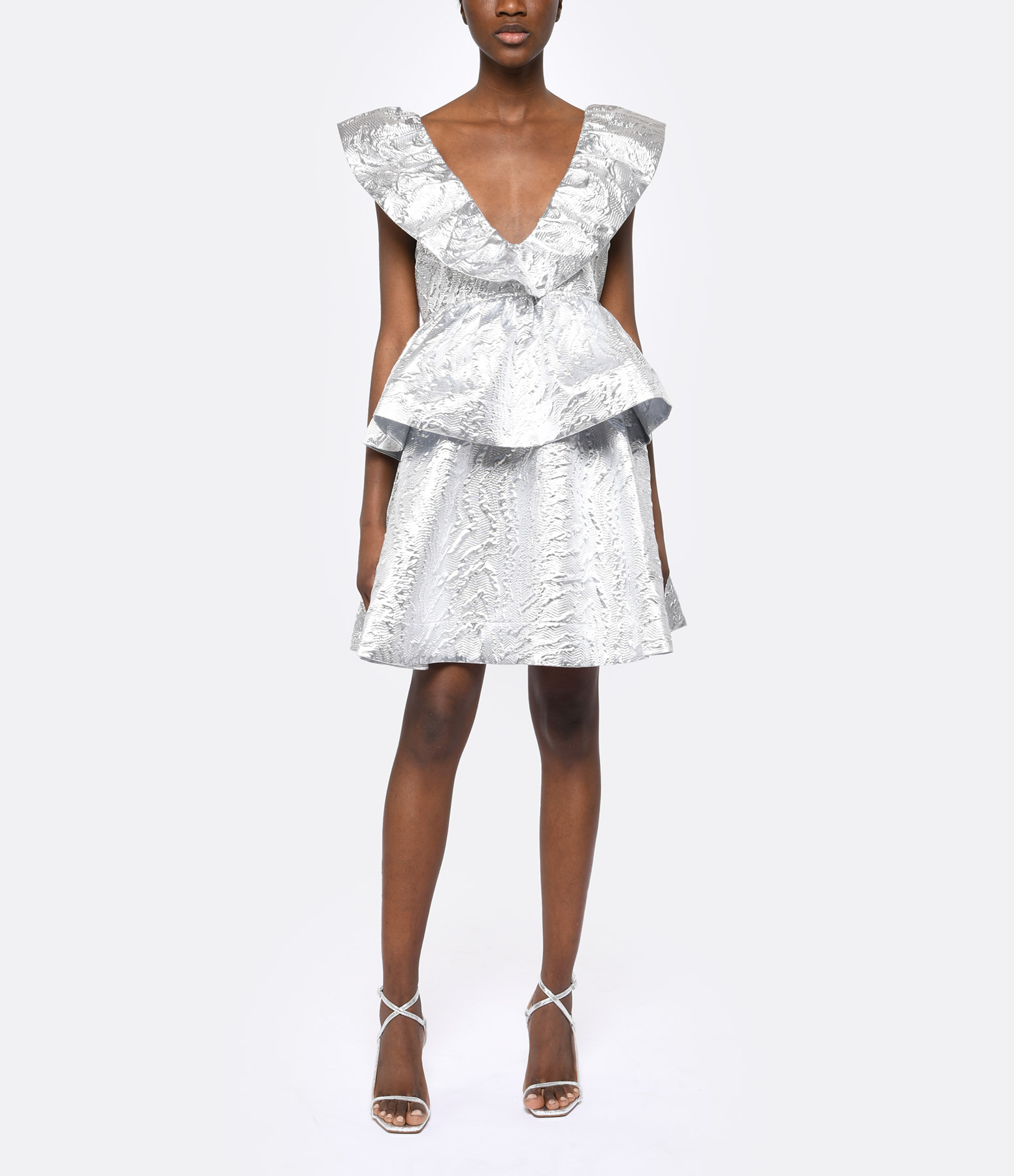 Silver Organic Cotton Dress
