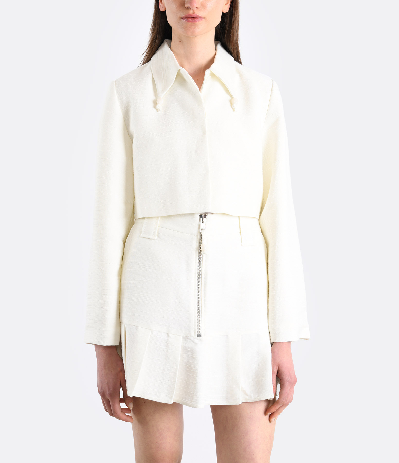 Short Ecru Jacket