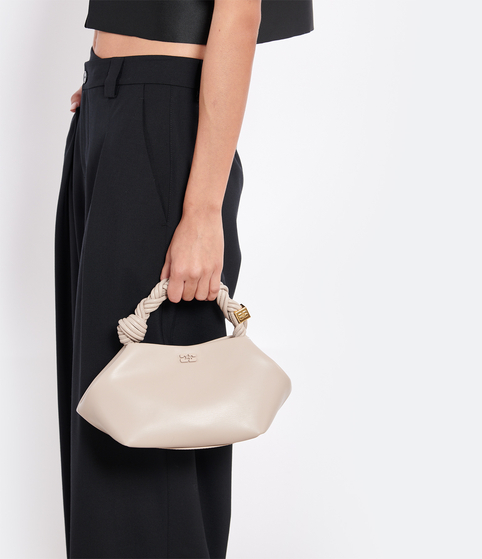 Small Bou Bag in Oyster Grey