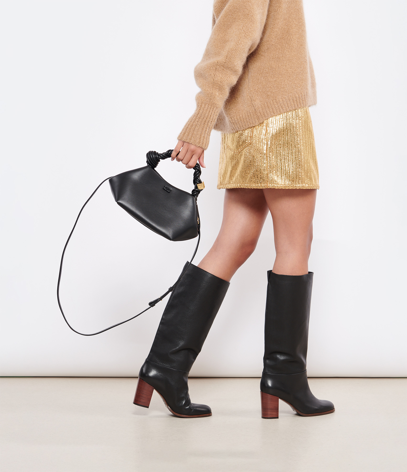 Small Black Bou Bag