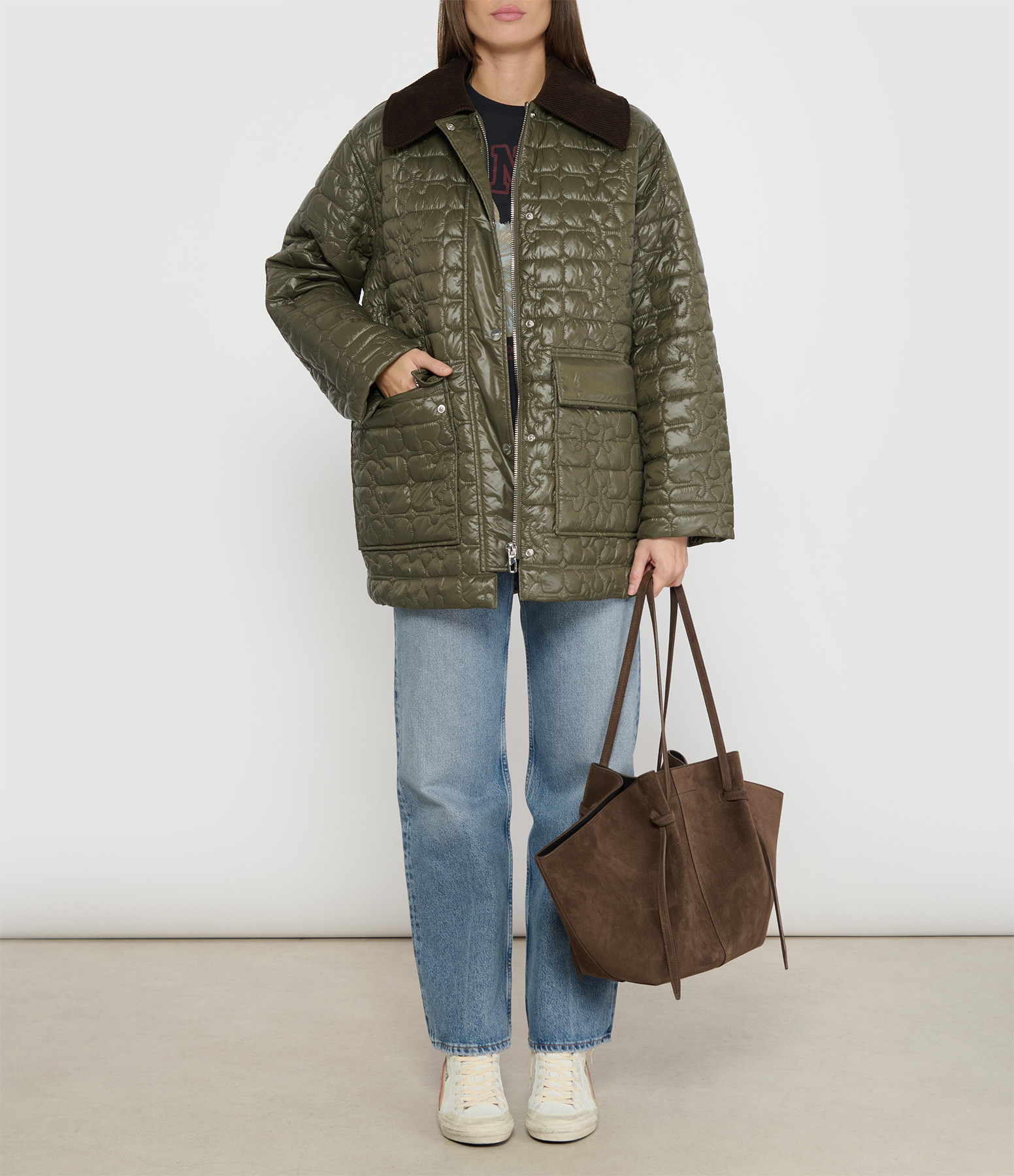 Kalamata Shiny Quilt Jacket