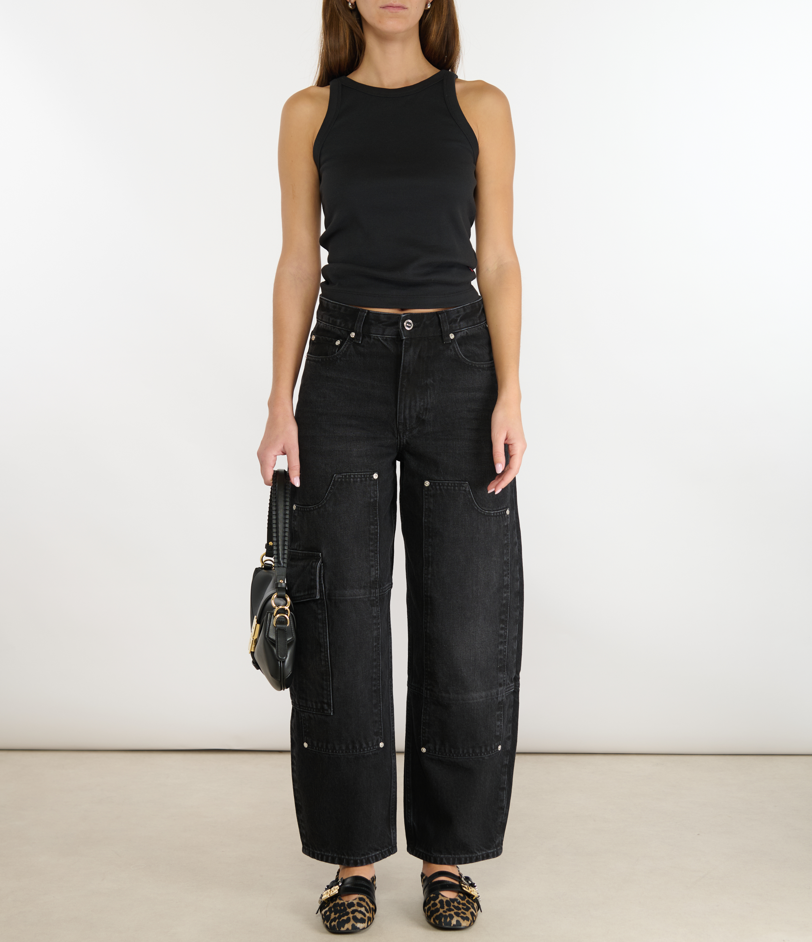 Jean Essentials Rigid Denim Audri Black Washed