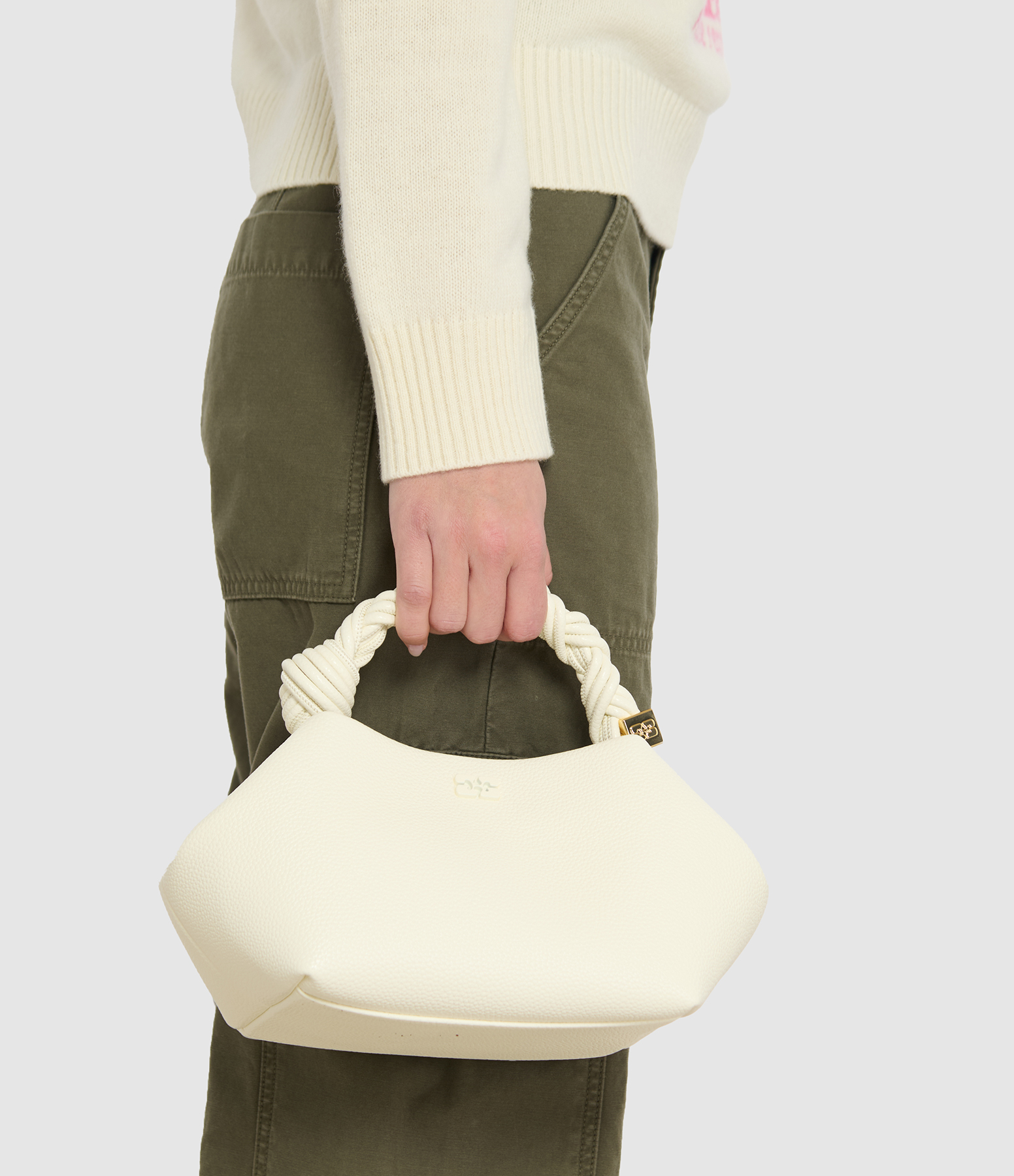 Small Bou Grained Egret Bag