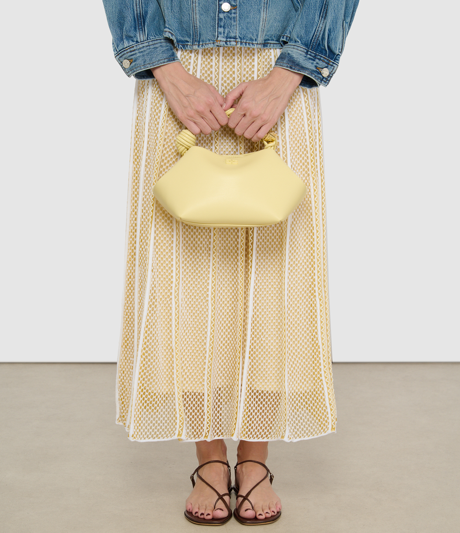 Small Yellow Cream Bag