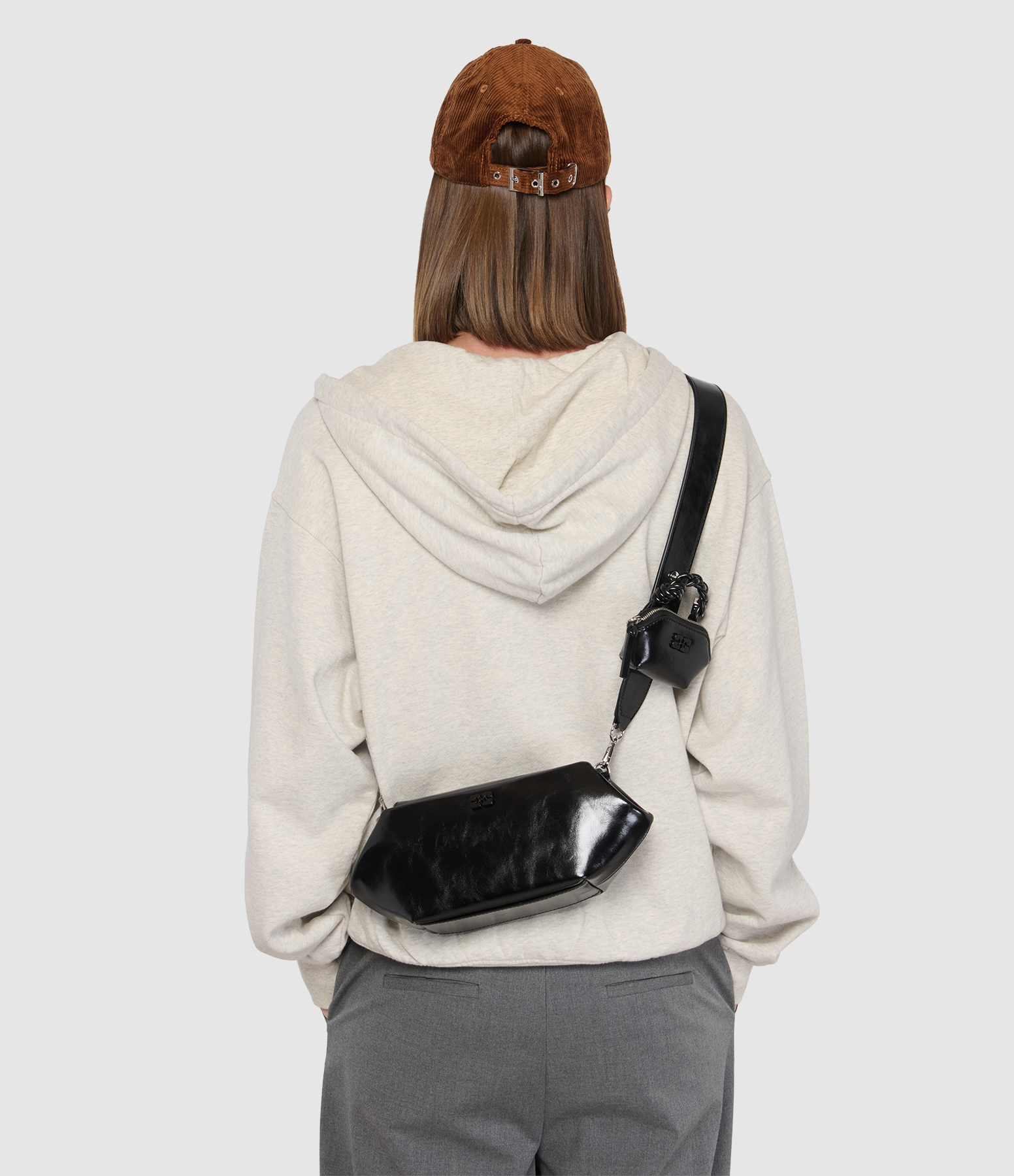 Bou East West Box Black Bag