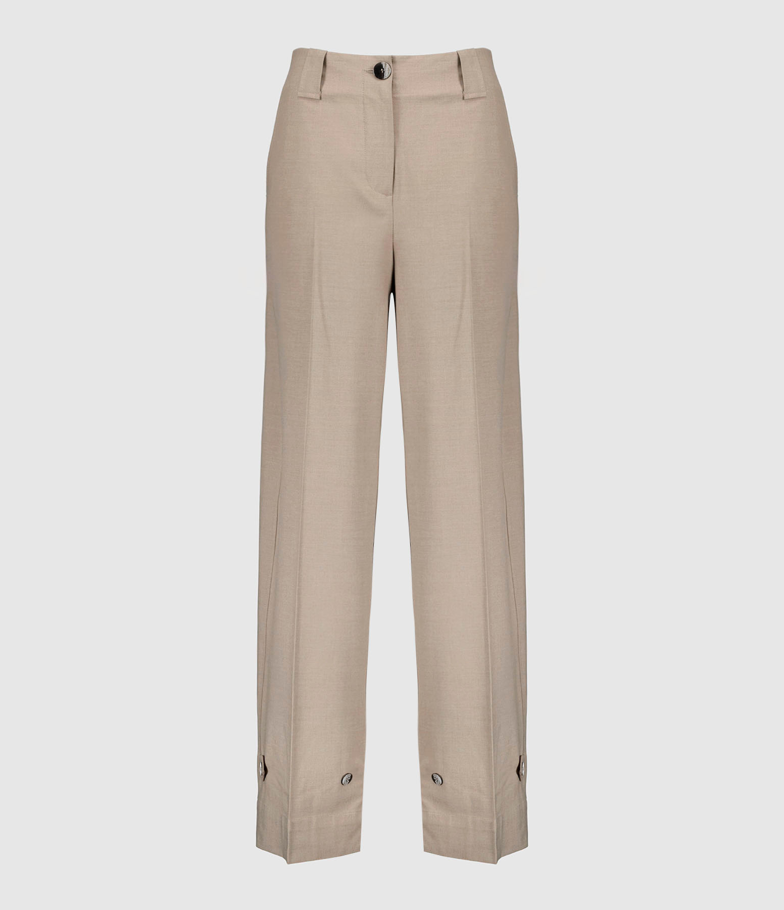 Tiger's Eye Melange Drapey Trousers