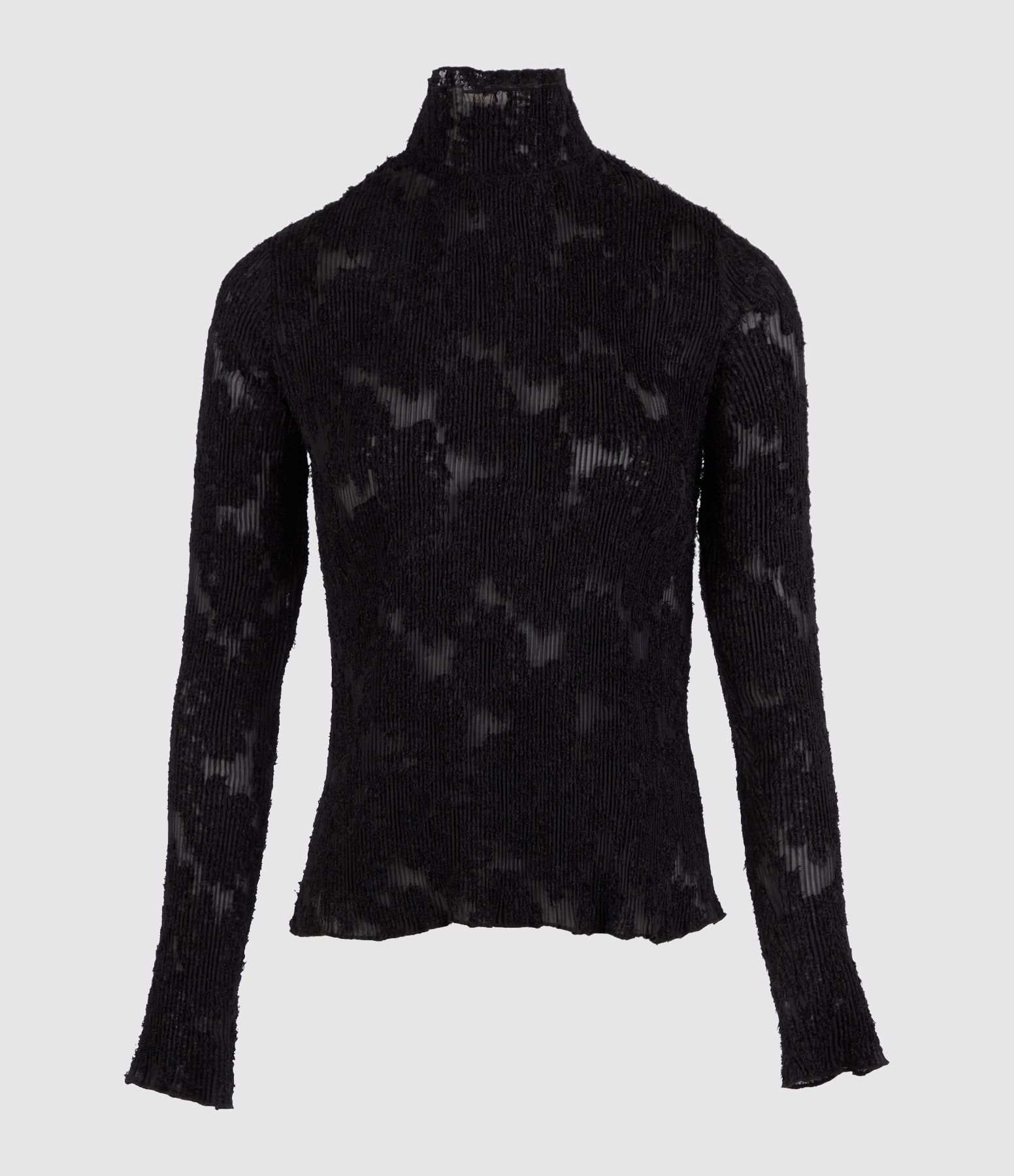 Black Pleated Top
