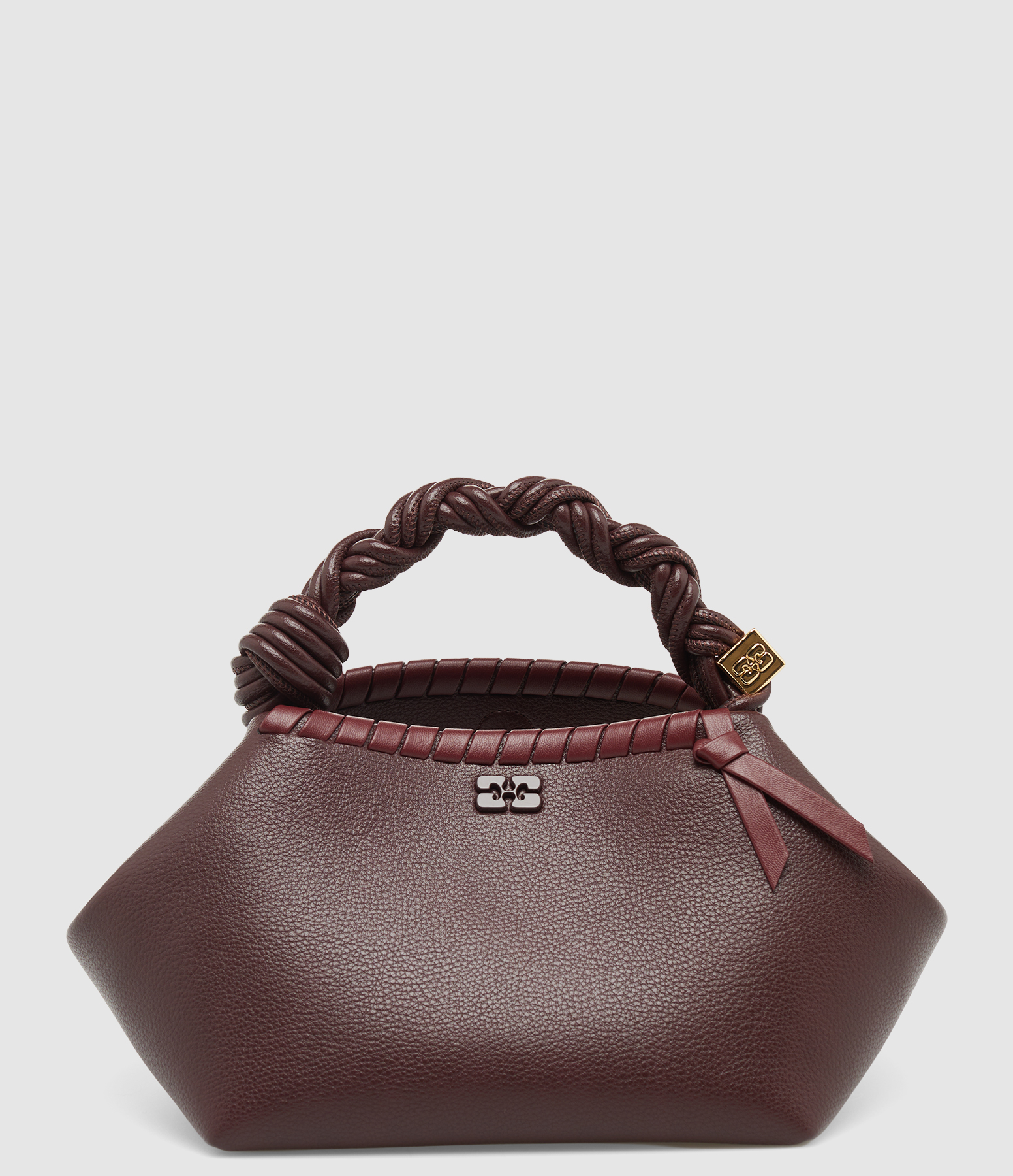 Bou Small Woven Bag in Bitter Chocolate