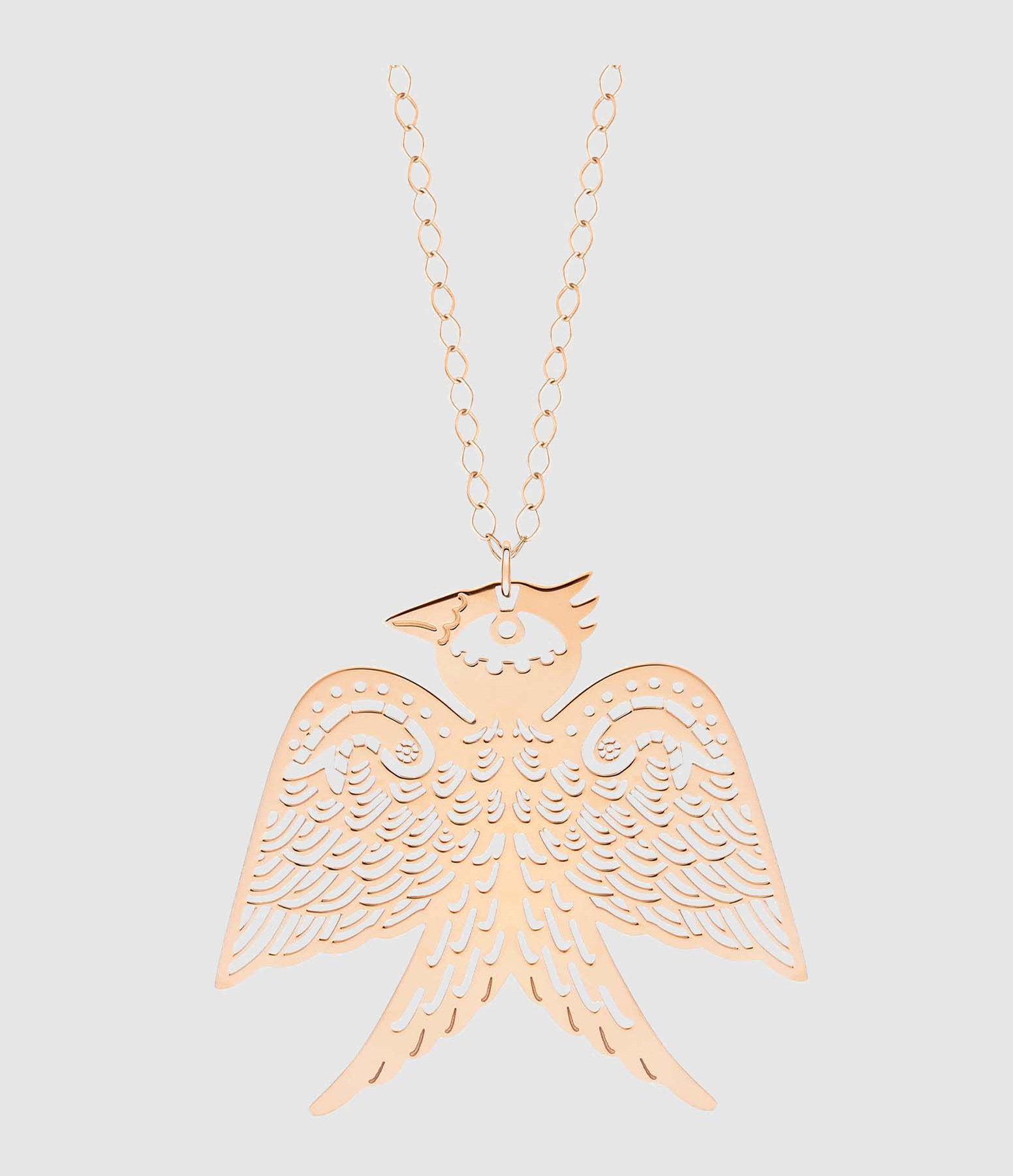 Georgia Jumbo Rose Gold Necklace
