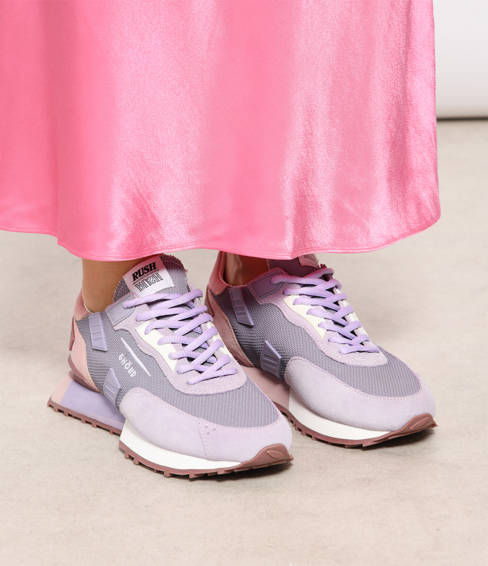 Rush Groove Lilac Trainers