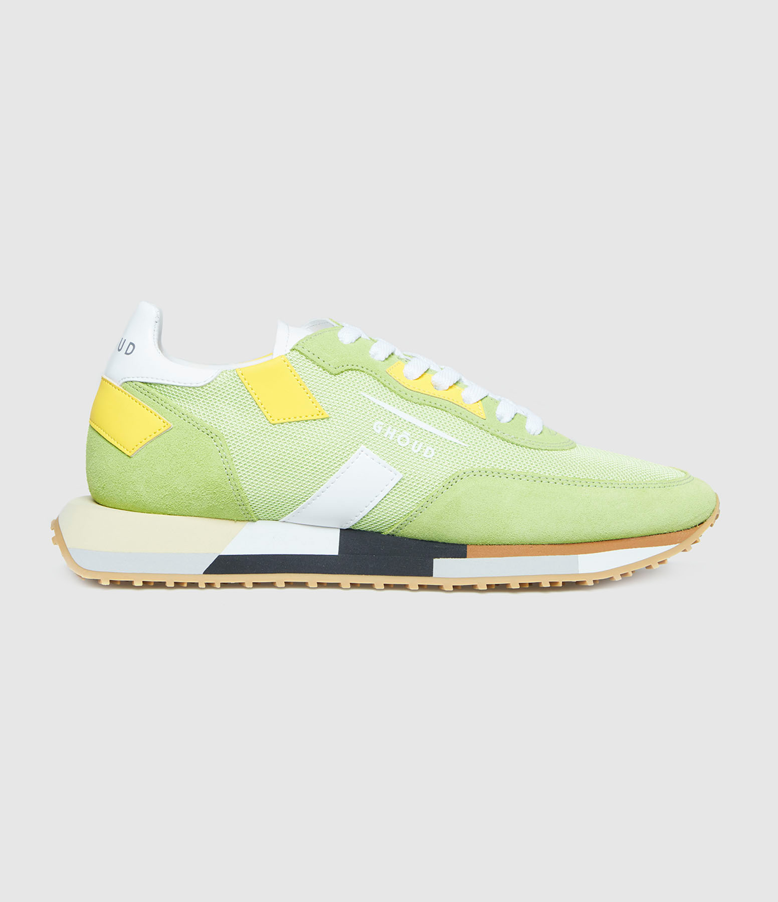 Rush Multi Low Women’s Trainers – Mesh Synt Green Yell