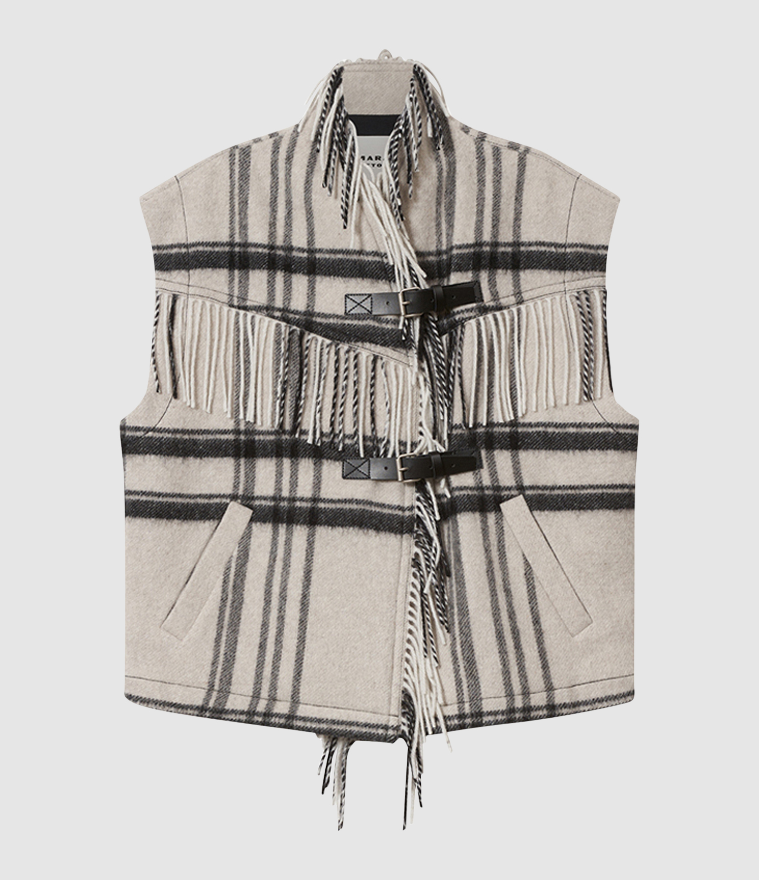 Ginesa Ecru Black Cardigan