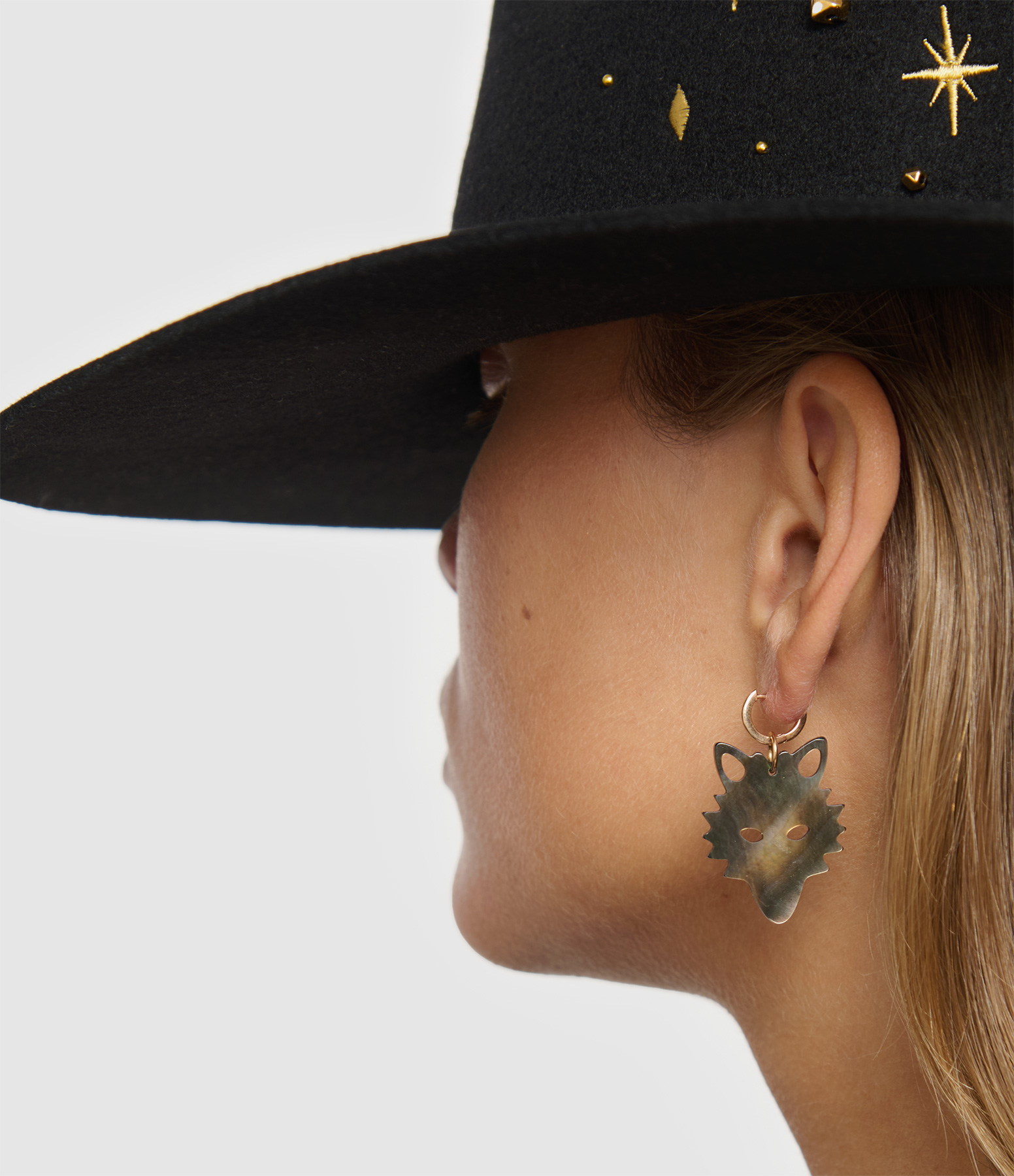 Simple Mini Rose Gold Hoop Earrings