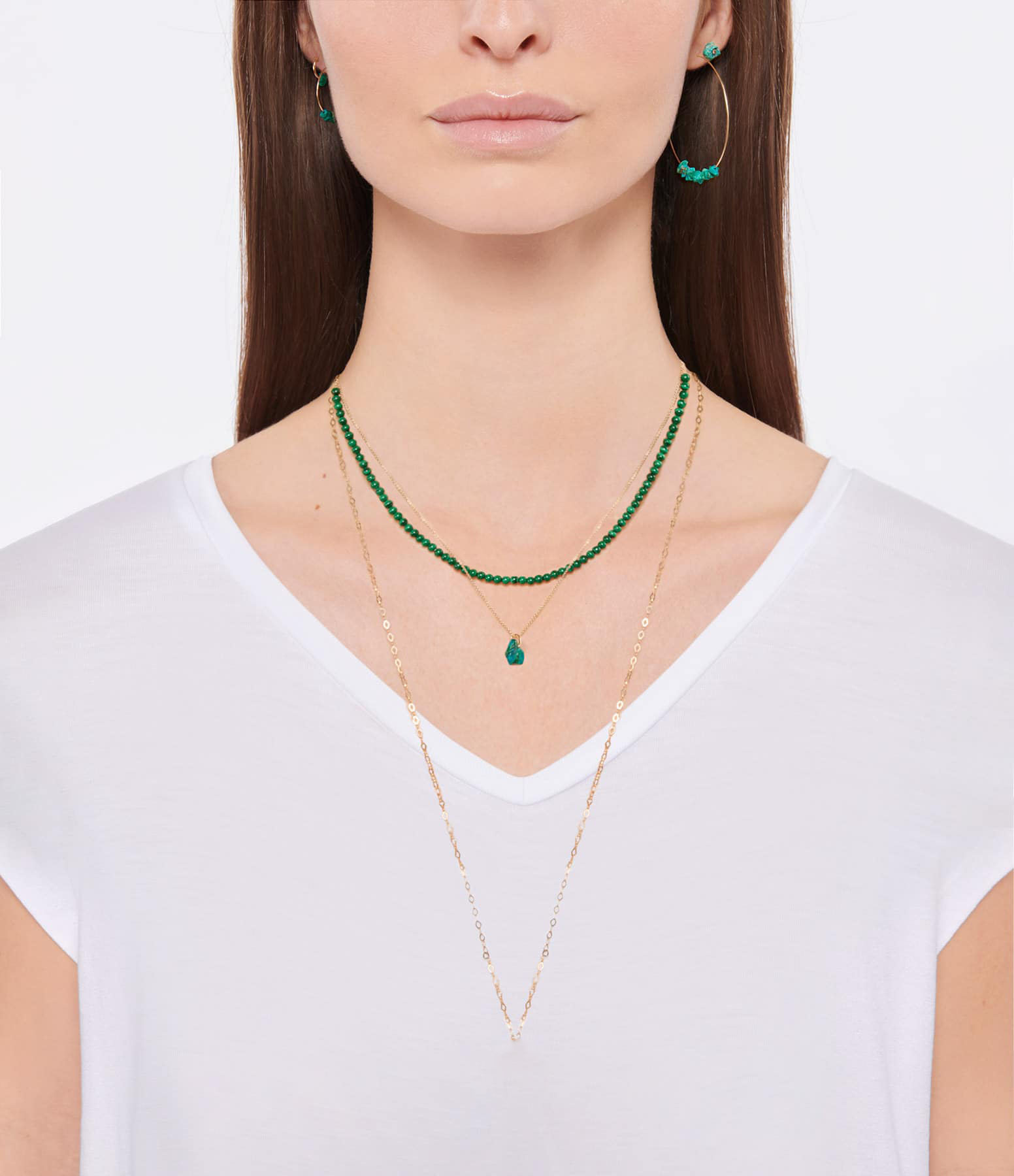 Rose Gold Fusion Link Chain, 70 cm