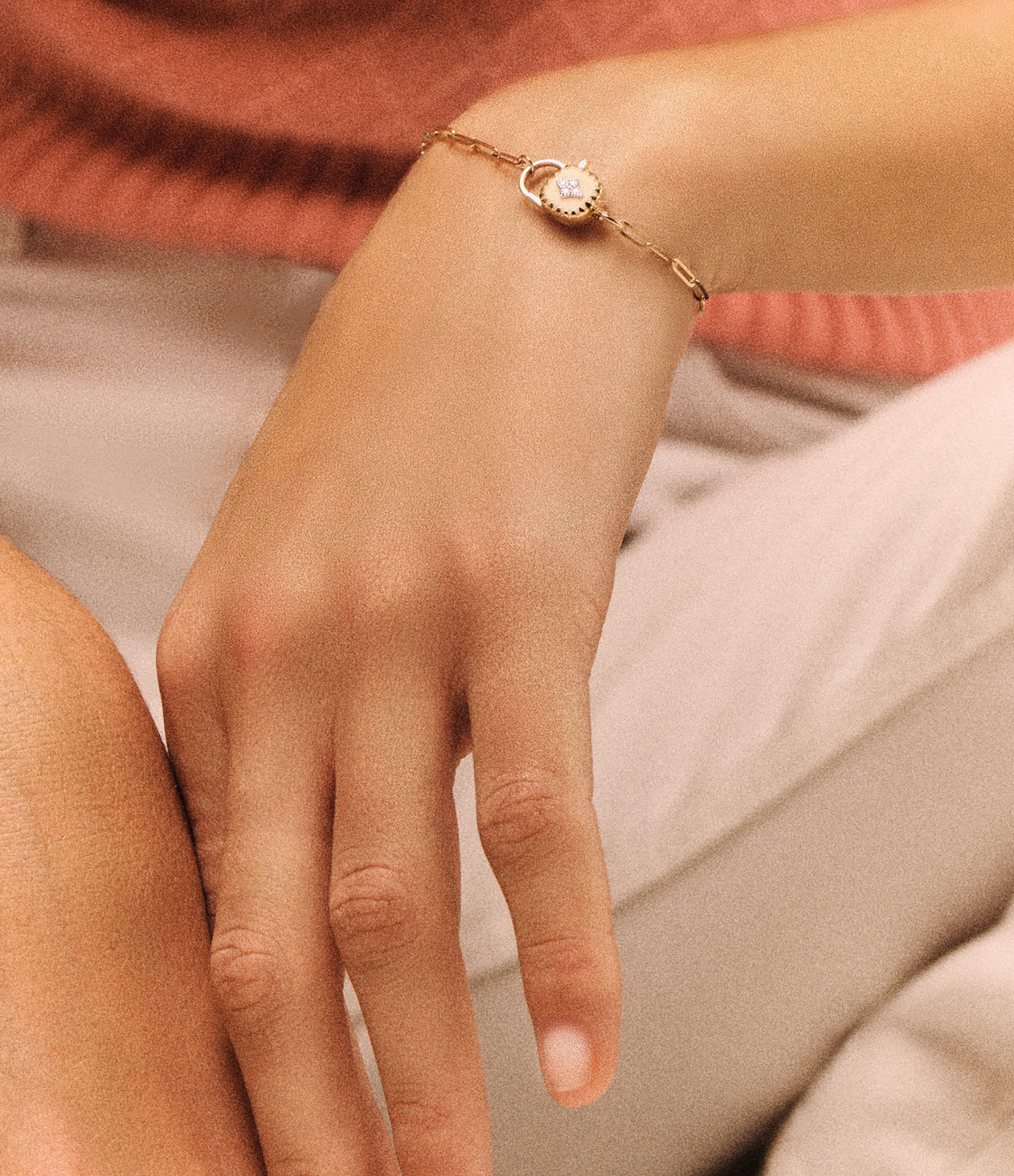 Ginger White Diamond Bracelet