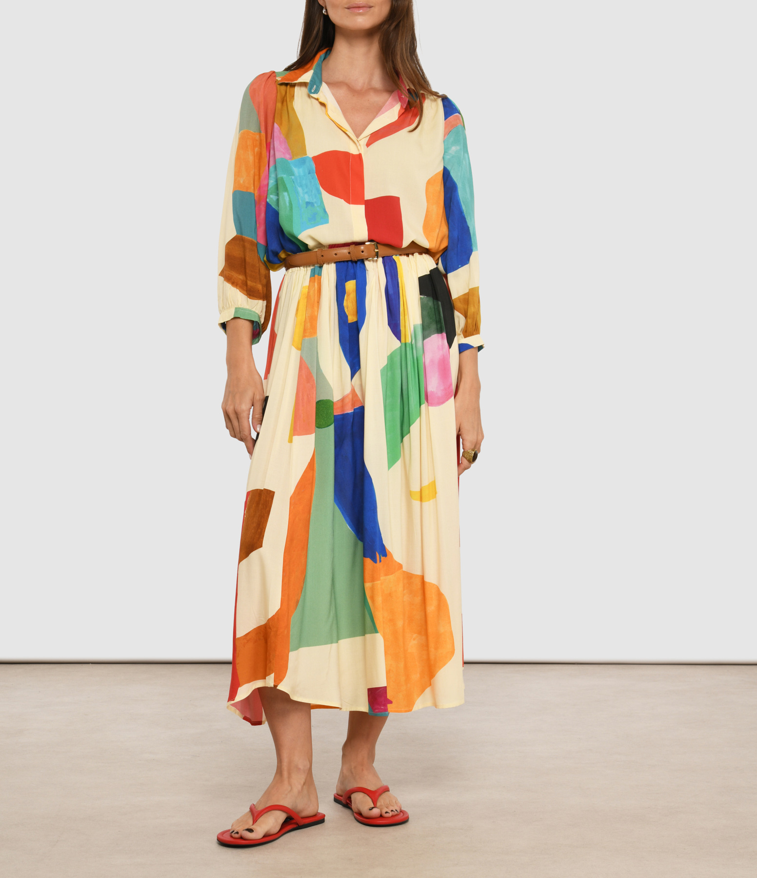 Multicoloured Speech Skirt