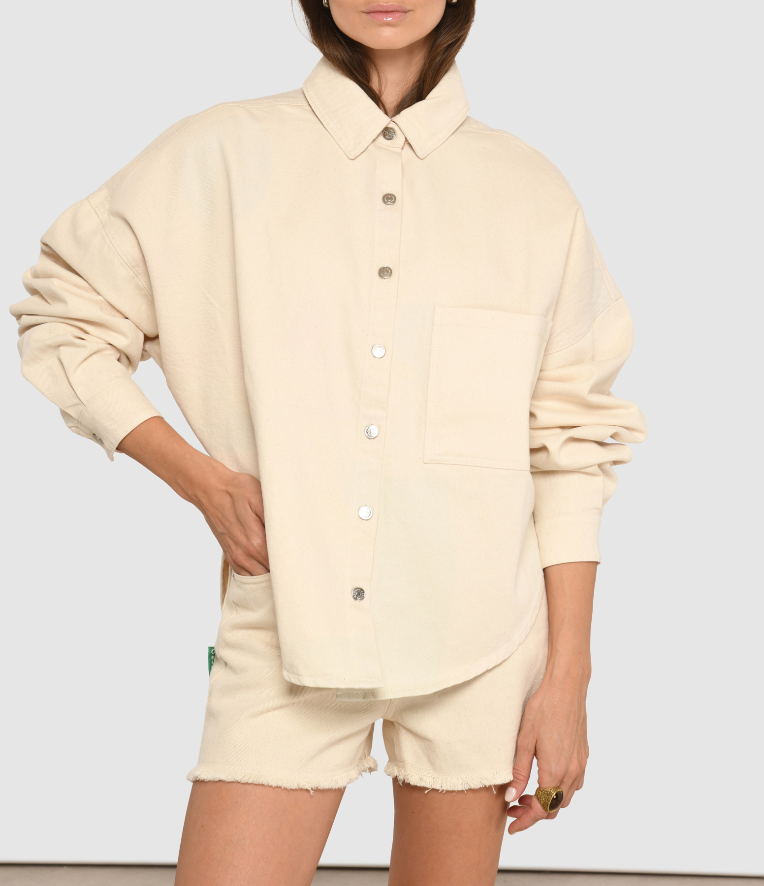 Geometrie Jacket – White