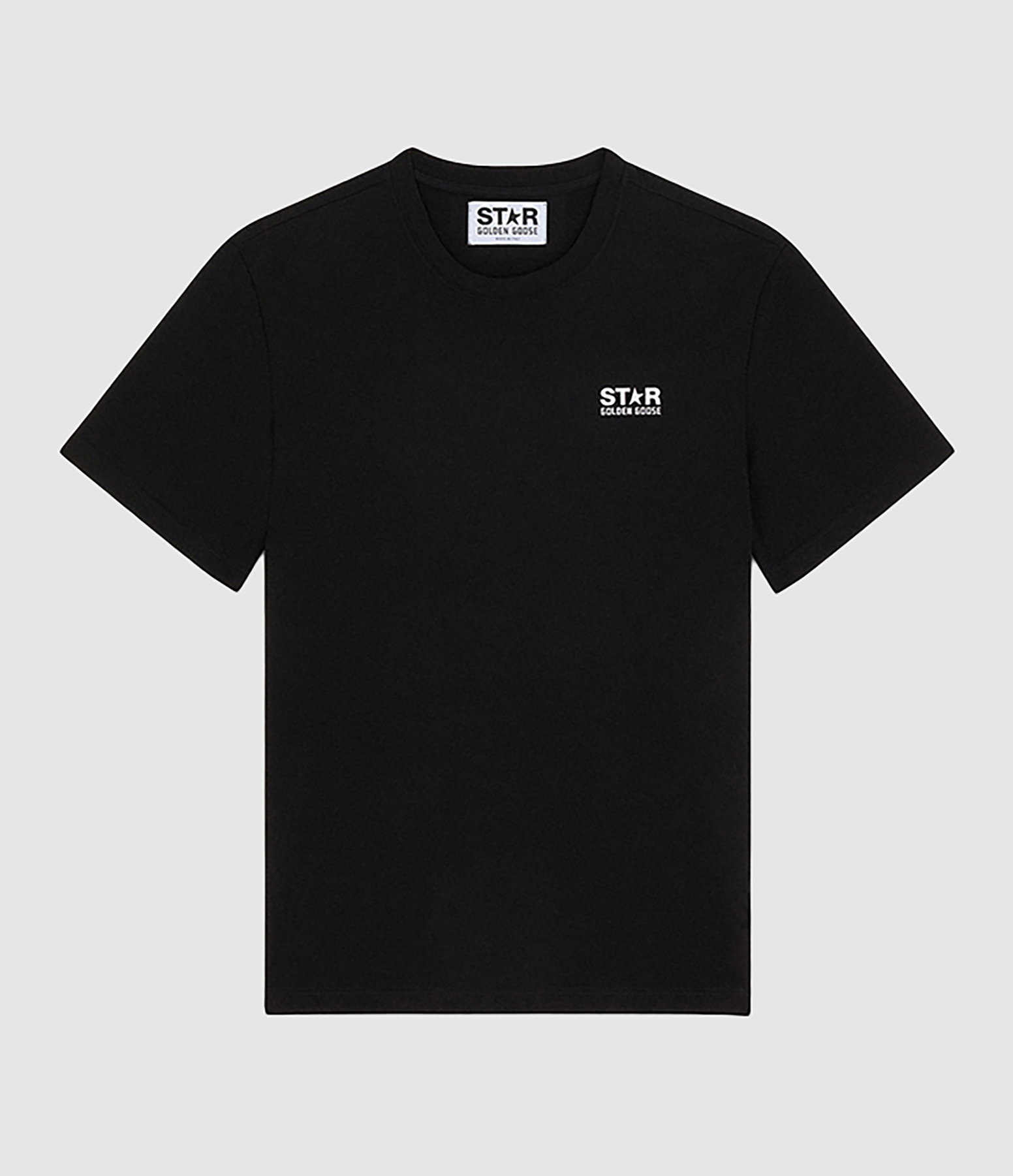 Big Star Men’s Black and White Cotton T-shirt