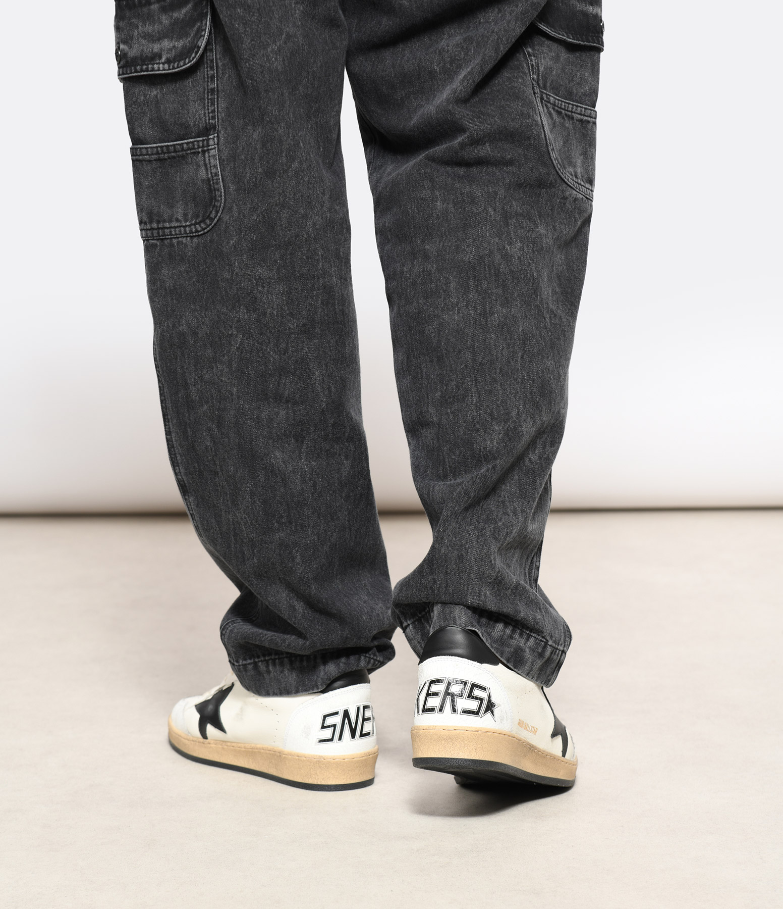 Ballstar Men’s Trainers – White and Black