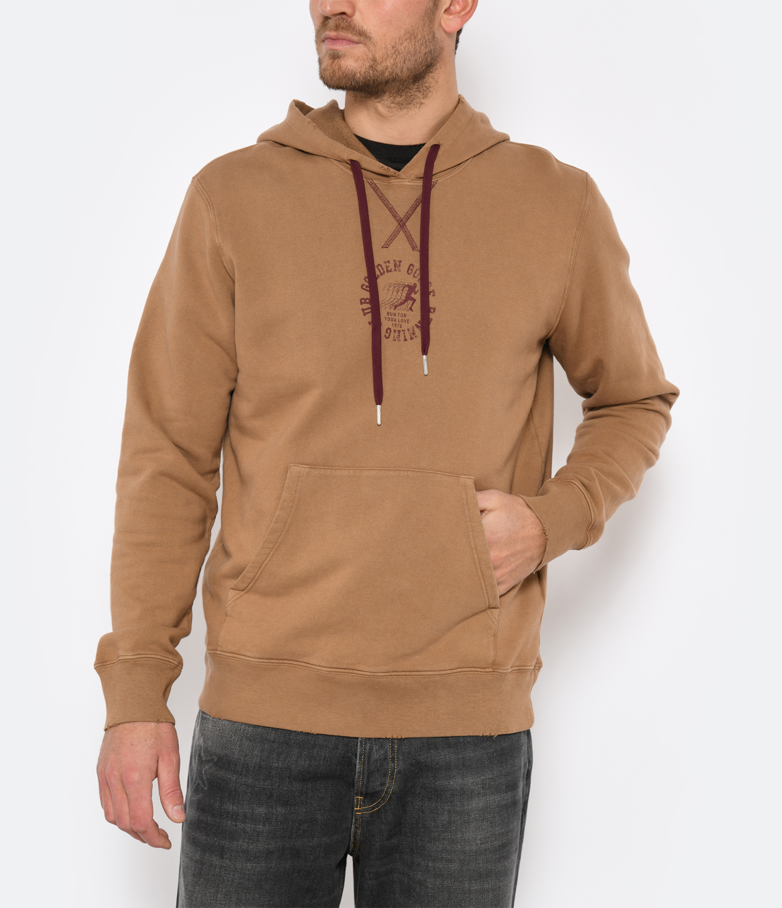 Men’s Journey Cotton Windsor Wine Sweatshirt