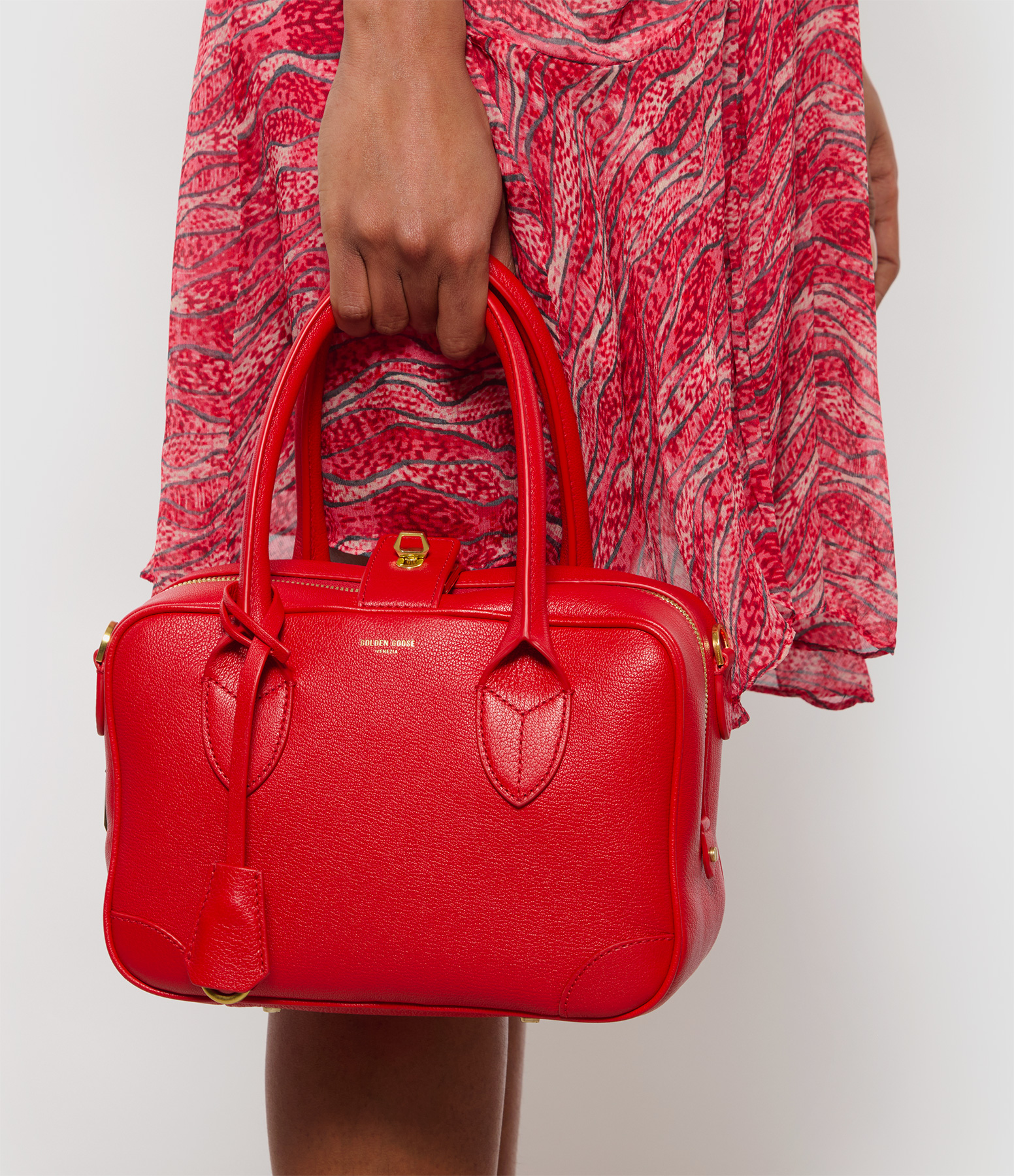 Vita Lipstick Red Bag