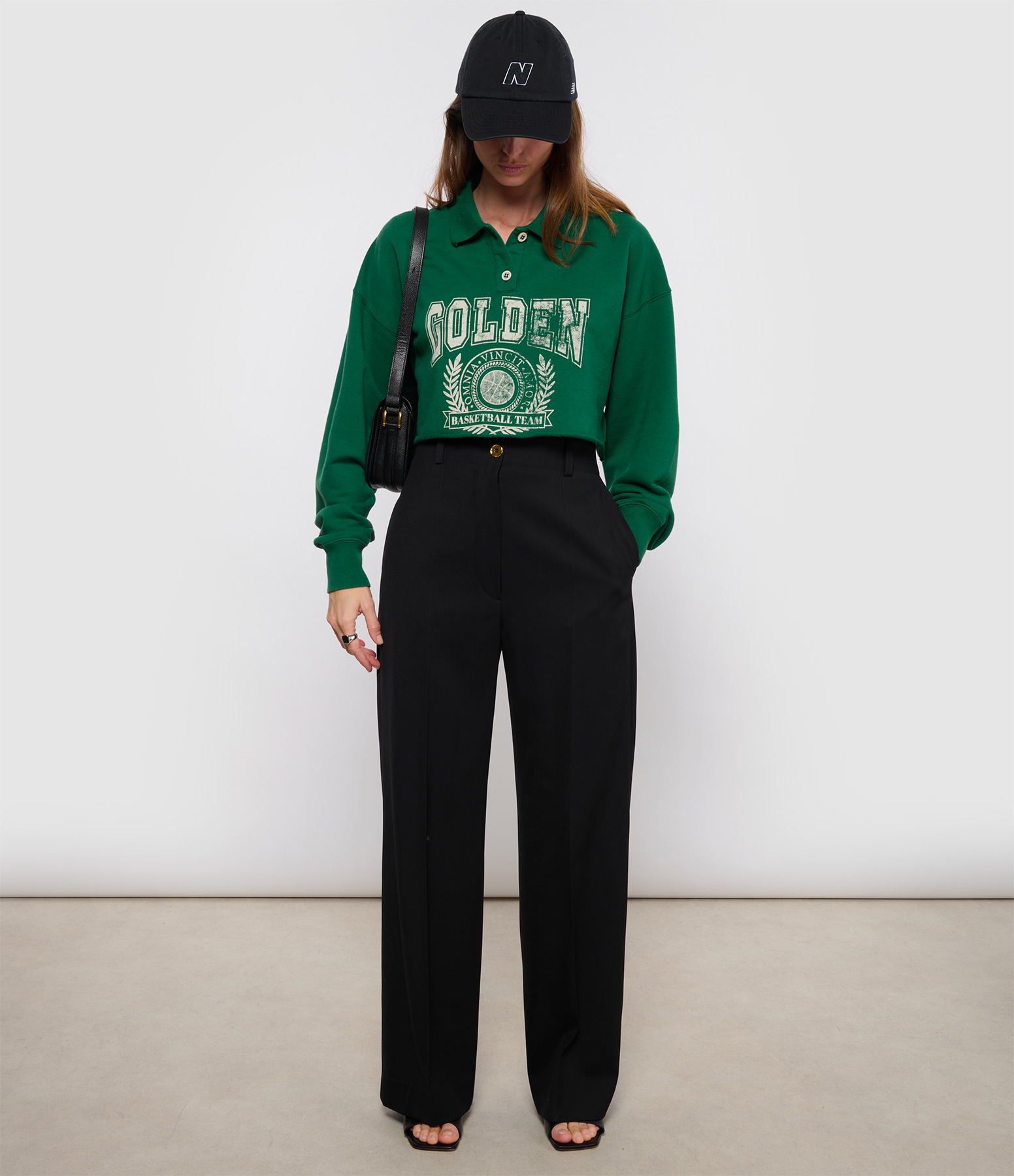 Women’s Journey Sweatshirt – Green/Heritage White