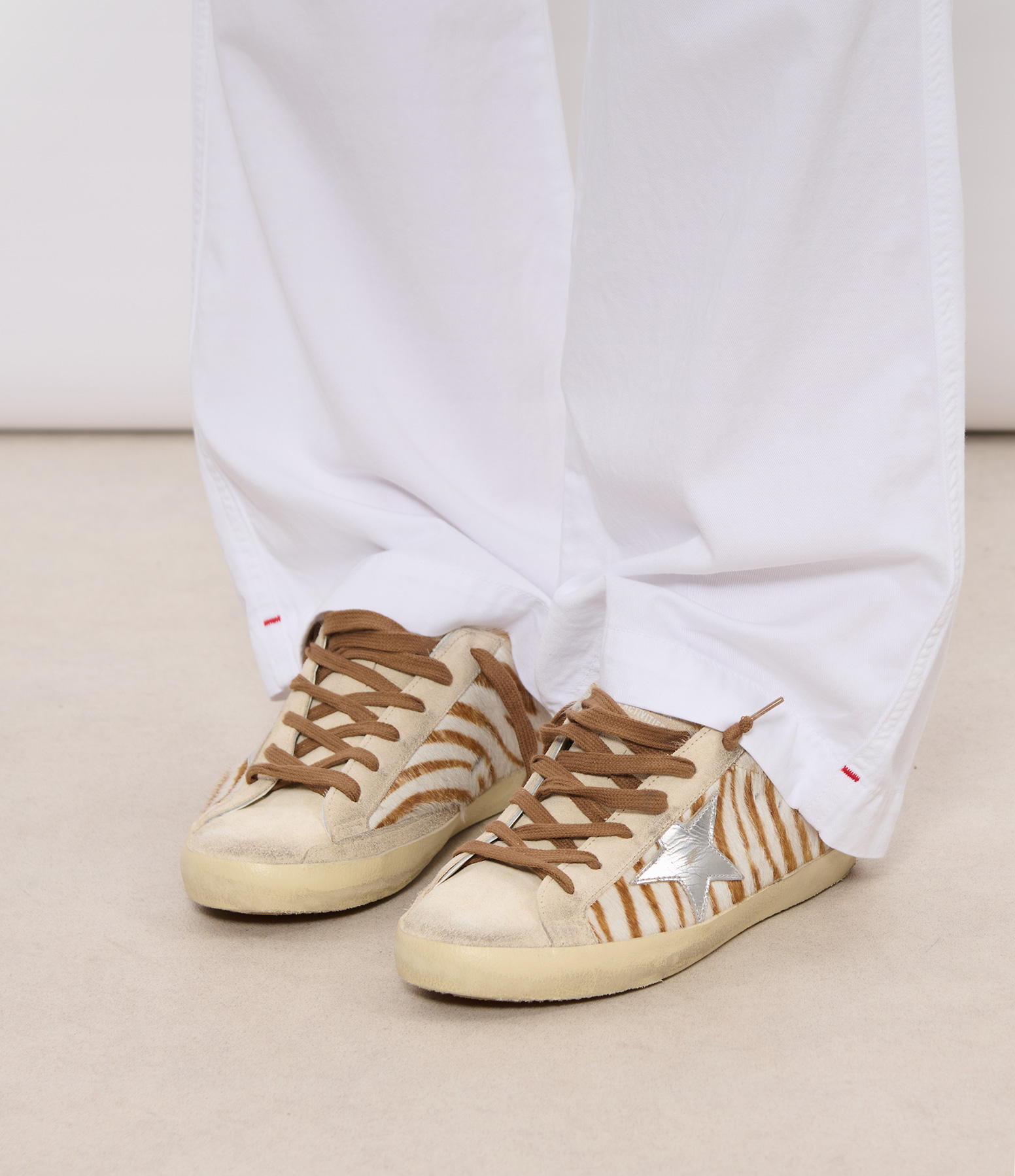 Super-Star trainers in Zebra, White, Brown, Seedpearl, Silver and Lilla