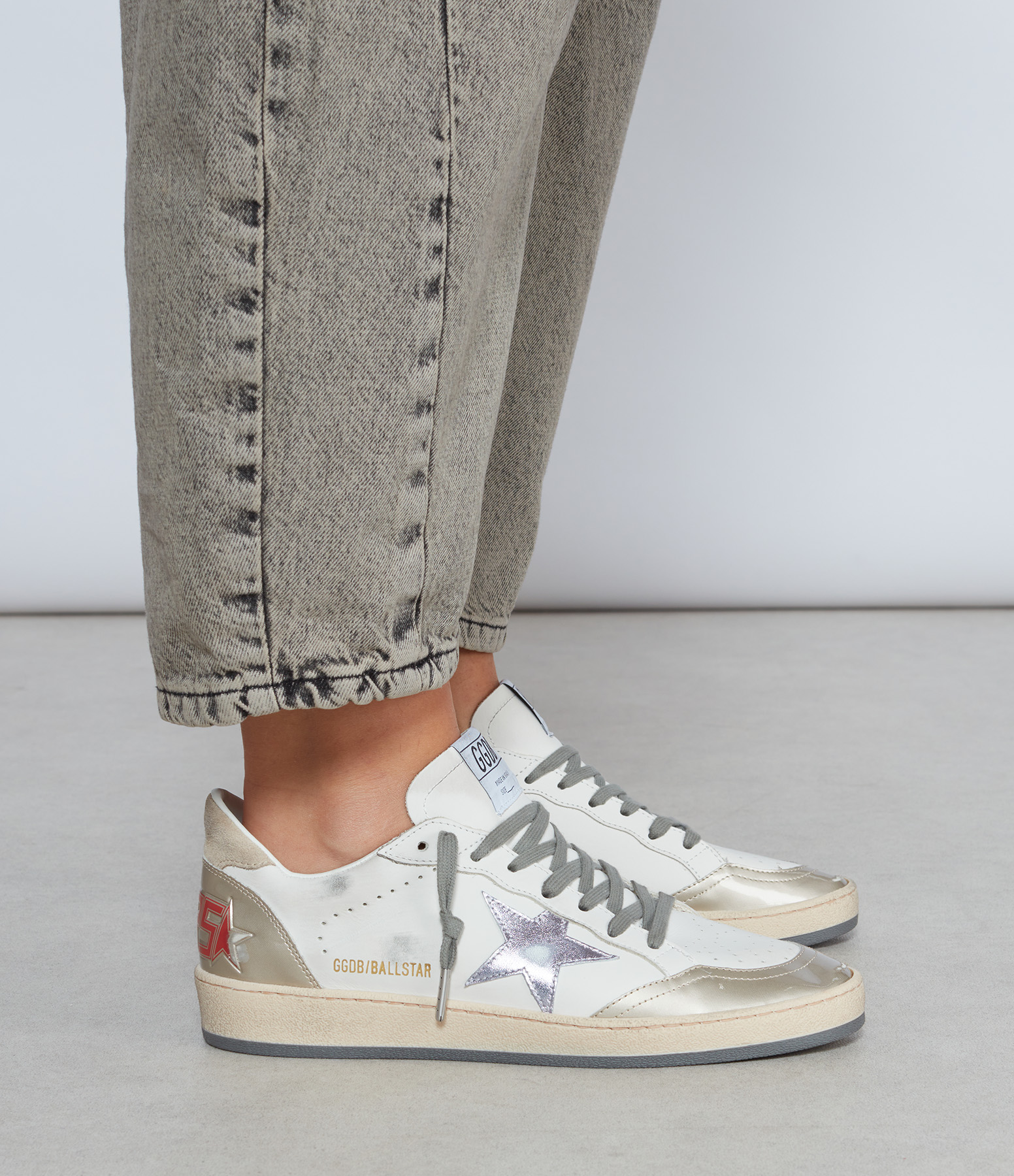 Ballstar trainers in Milk/Taupe/Beige/Wisteria