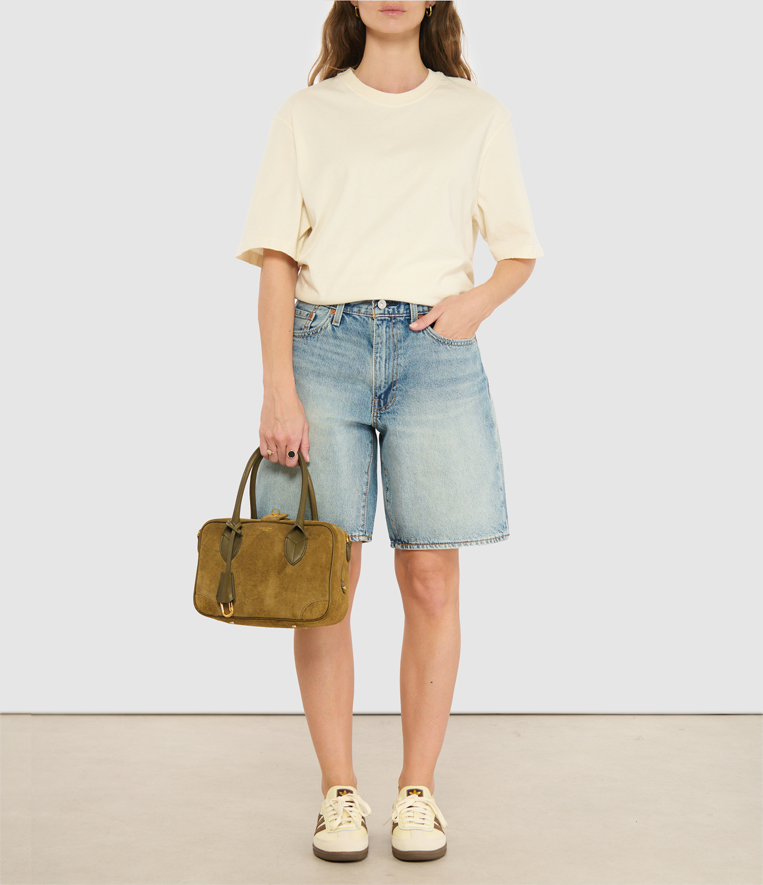 Relaxed-Fit Heritage White T-shirt