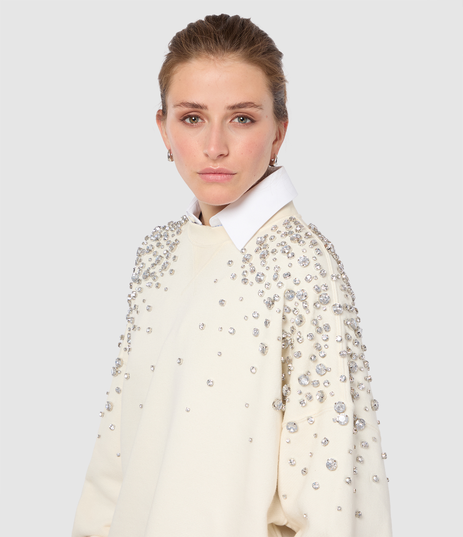 Journey Heritage White Sweatshirt