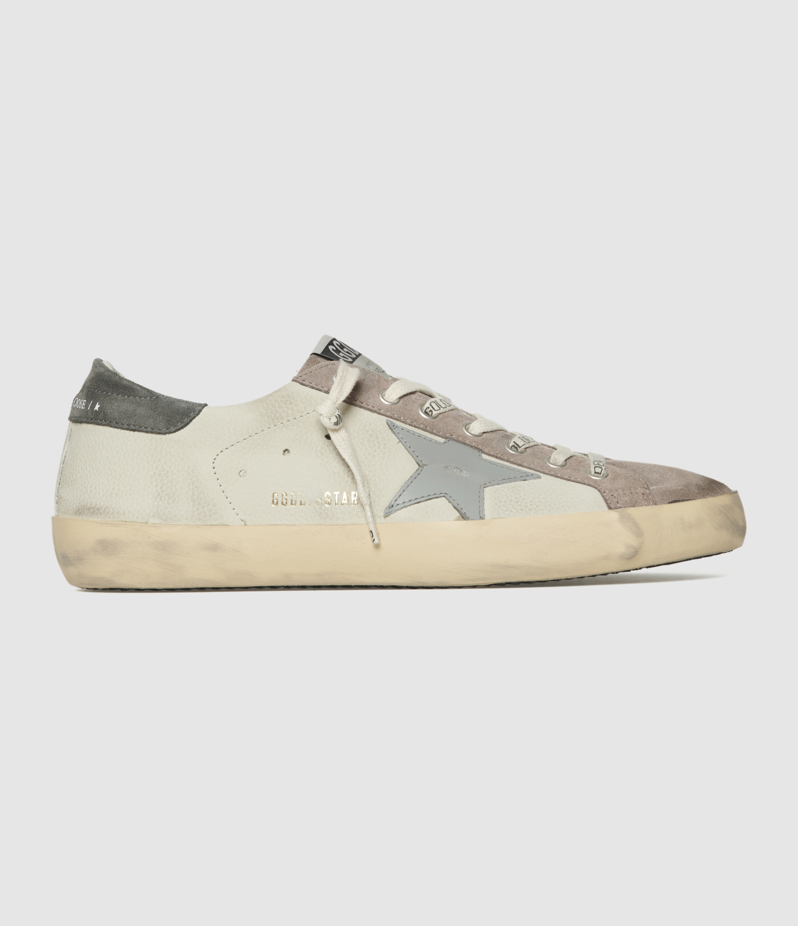 Men’s Super Star Trainers in Lilac Grey/Dark Grey/Blue