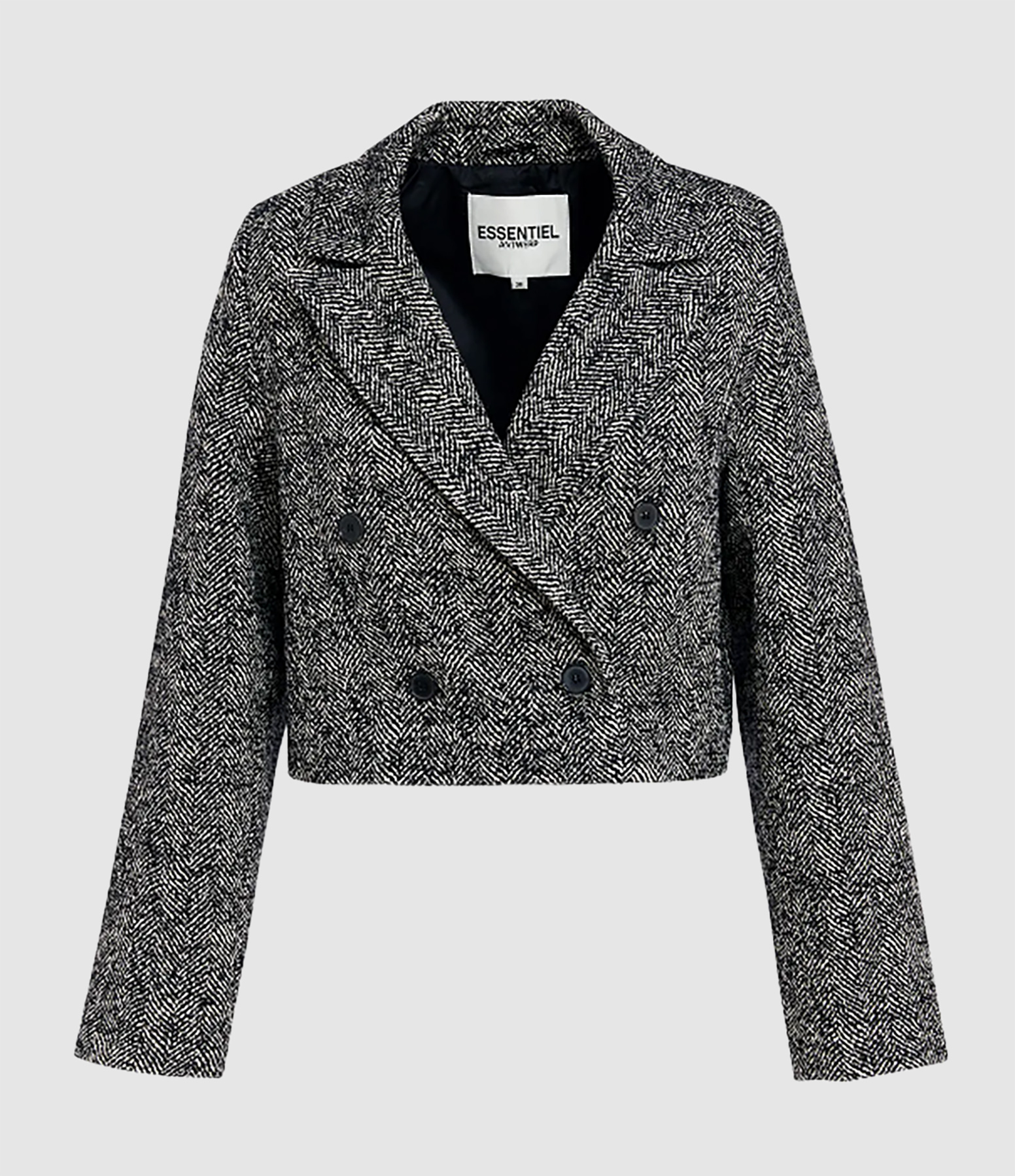 Godly Black and White Blazer