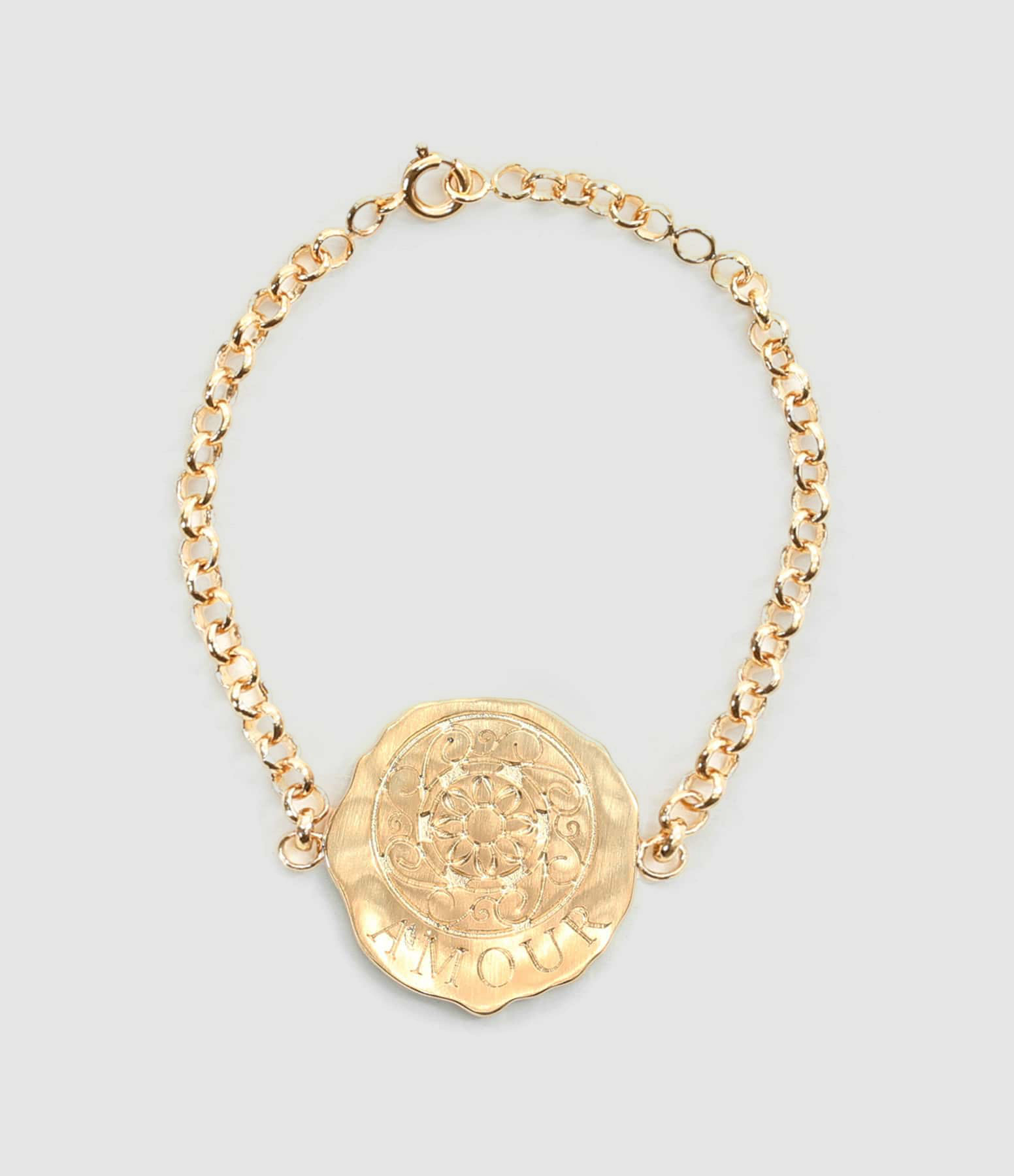Small Love Medal Bracelet