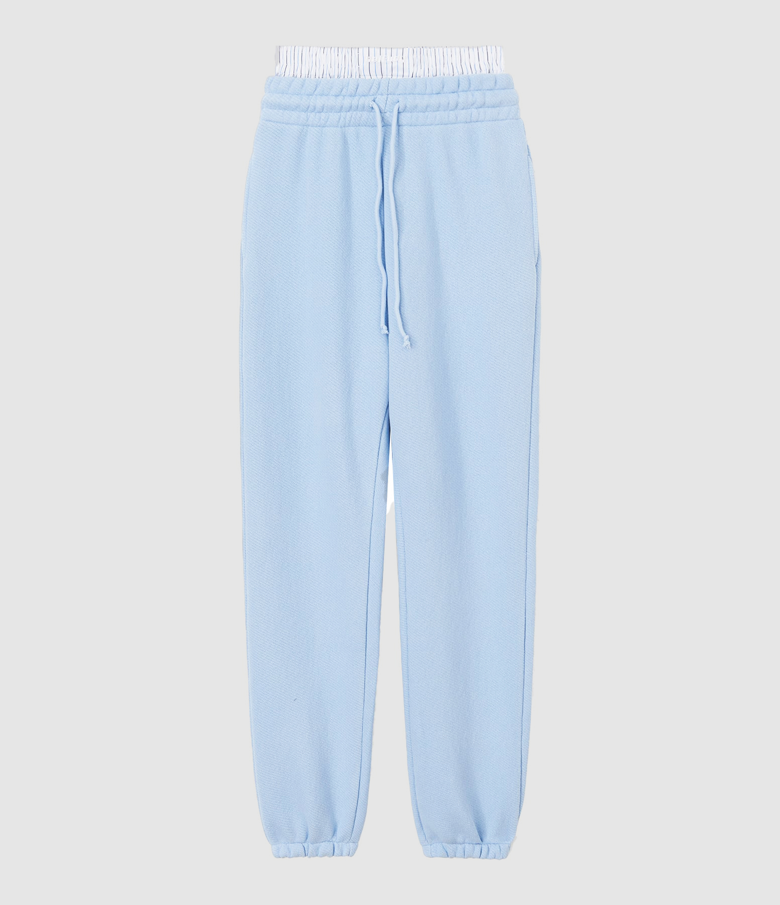 Baby Blue Cotton Jogging Trousers