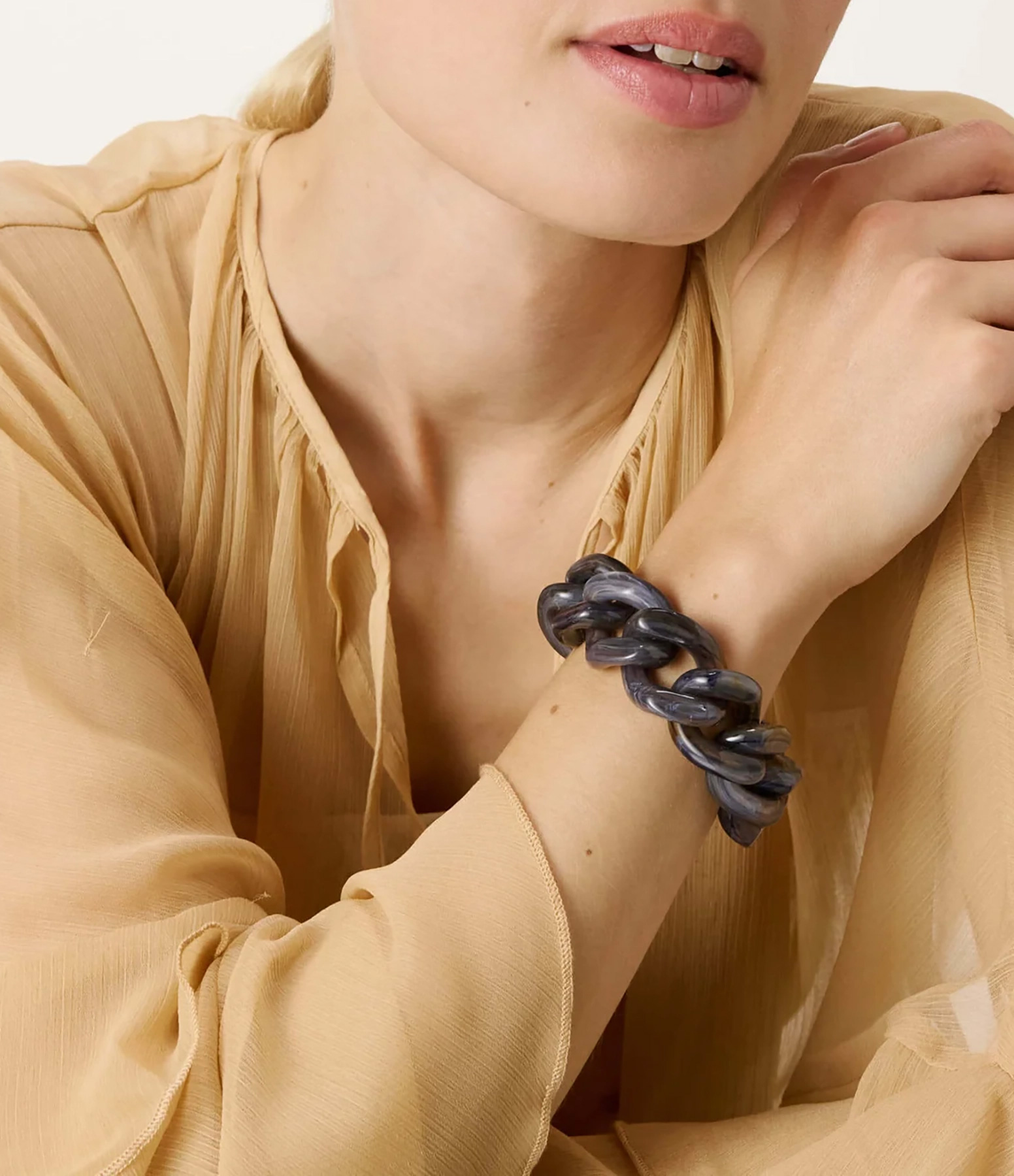 Great Blue Jeans Marble Bracelet