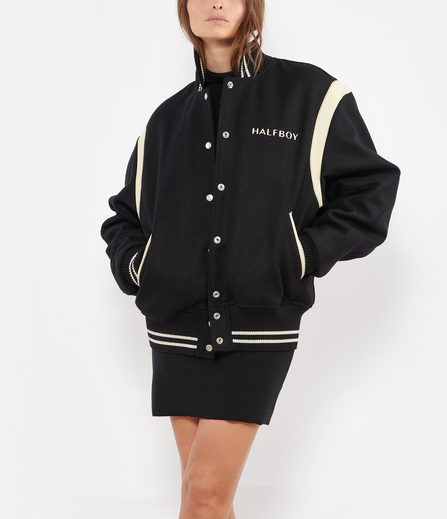 Black Varsity Jacket