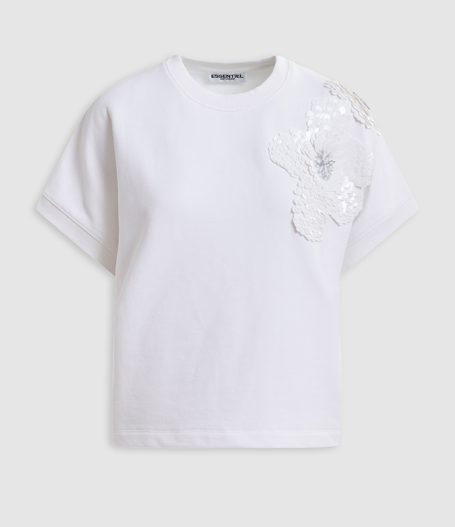 Hinoui White Sweatshirt