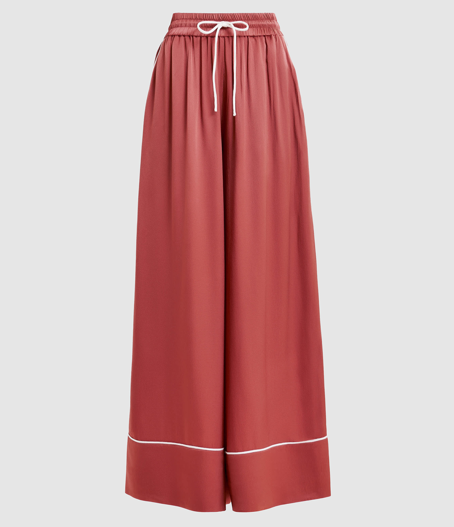 Hontgomery Trousers in Burnt Coral