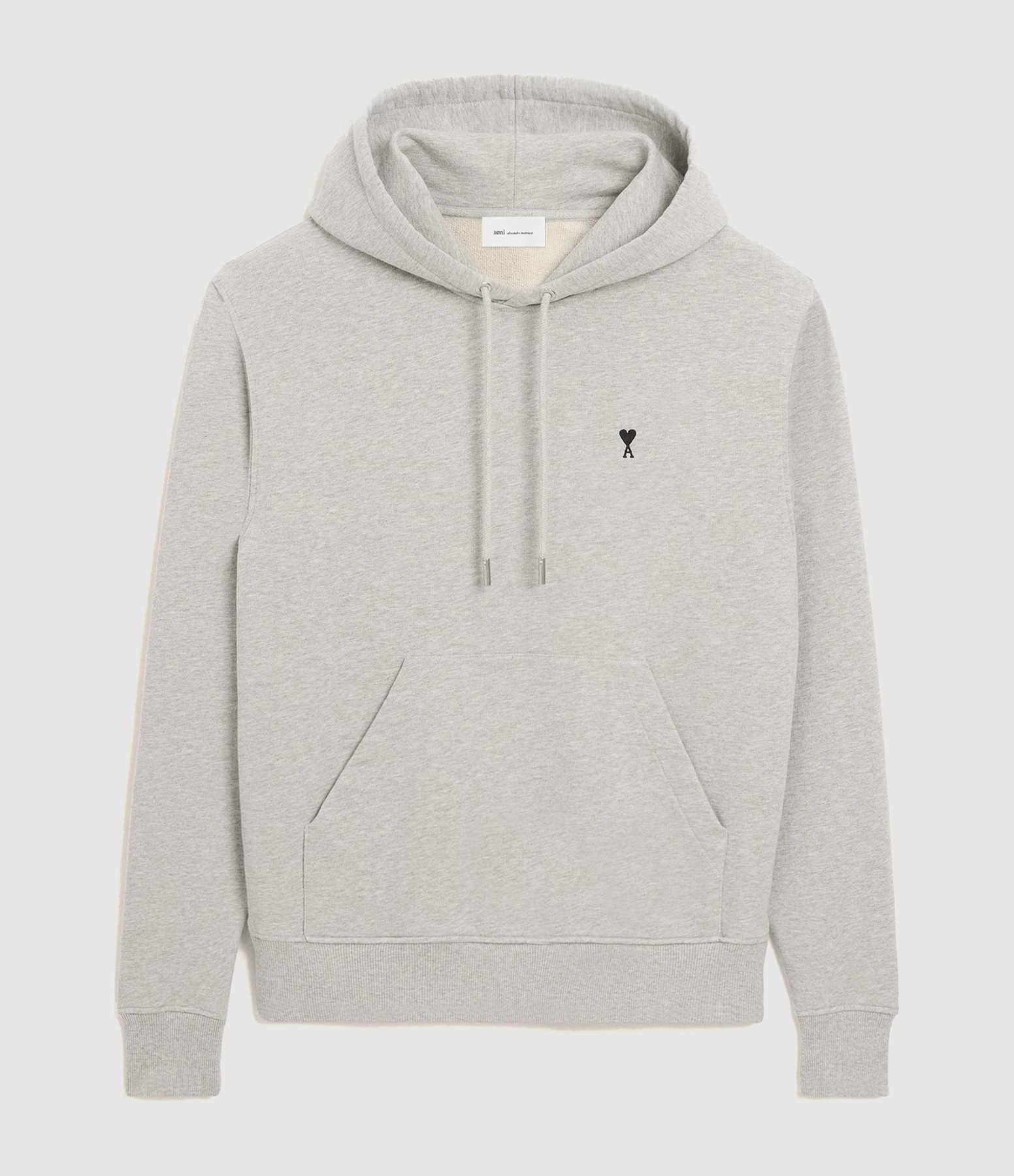 Contrasted ‘Ami De Cœur’ Sweatshirt in Ash Grey (China)