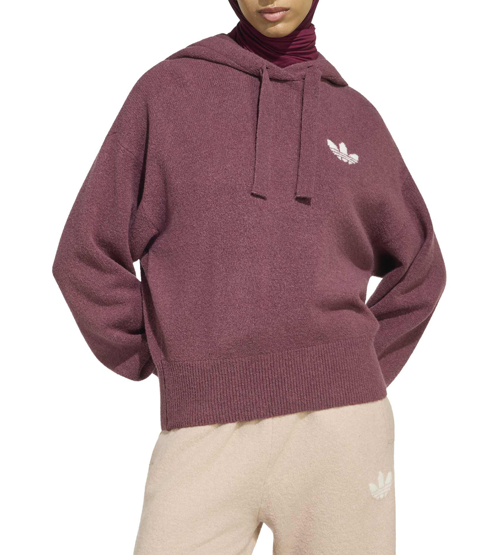Sweatshirt Wardrobe Knit Quiet Crimson