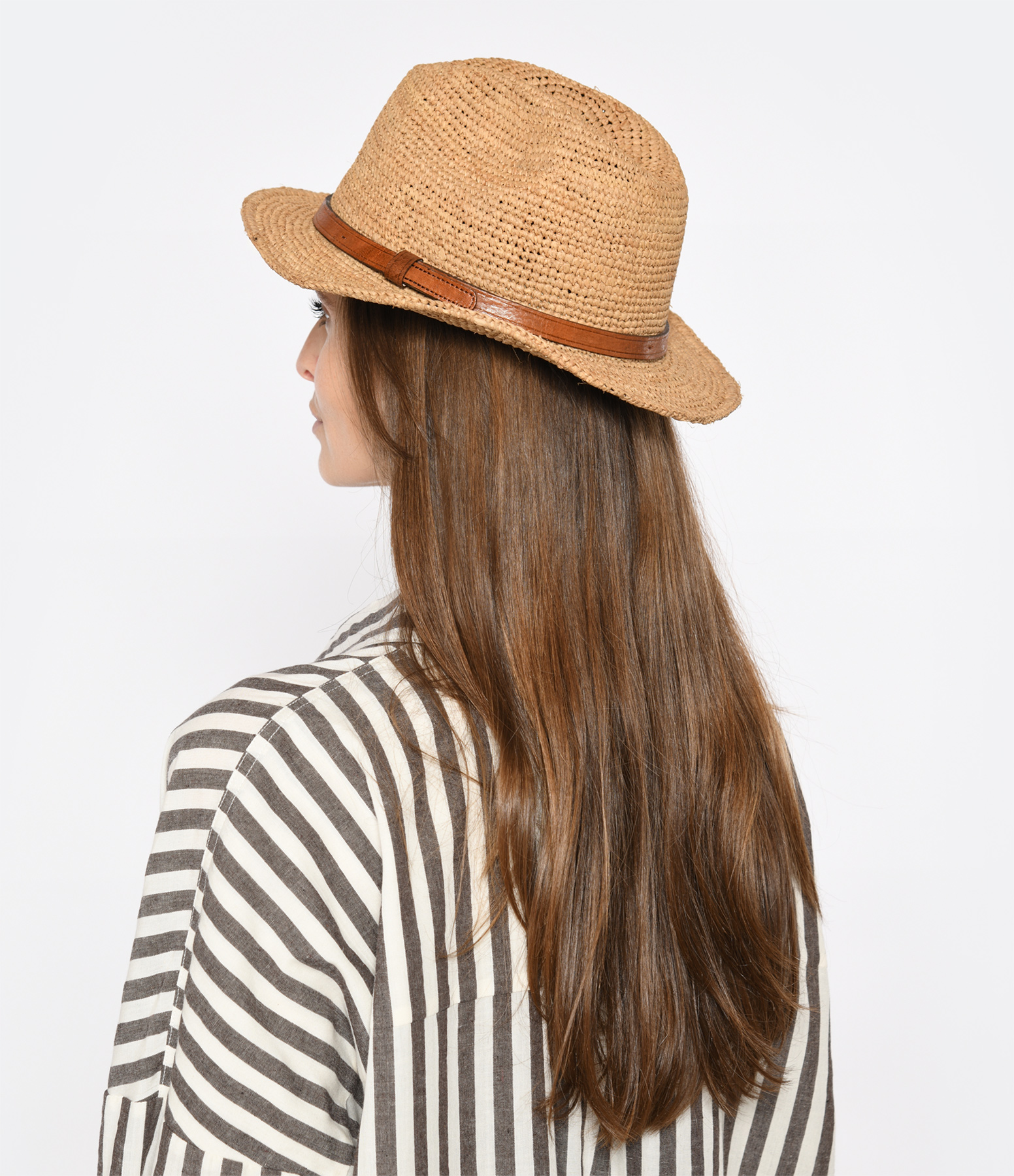 Lubeman Raphia Tea Hat
