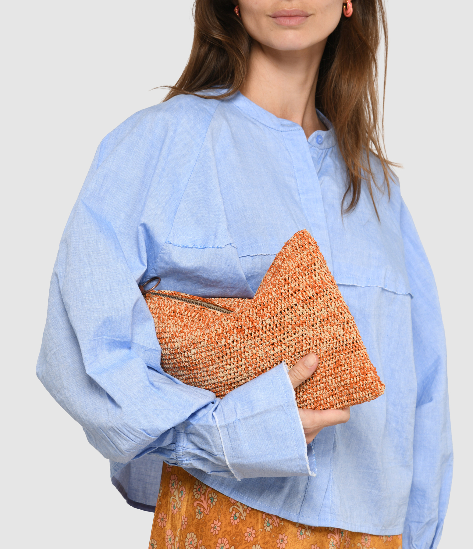 Ampy Brick Clutch Bag