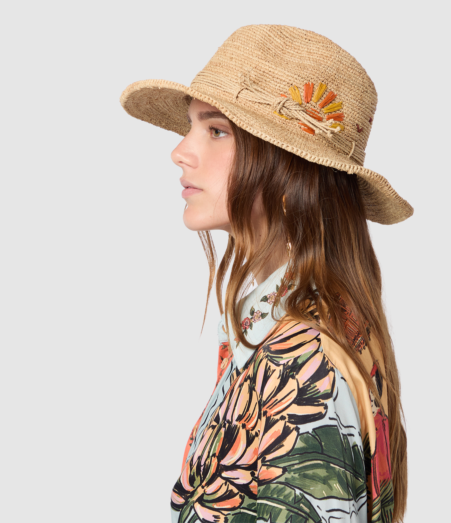 Sun Garden Tea Hat, Ibeliv x Véronika Loubry Collaboration