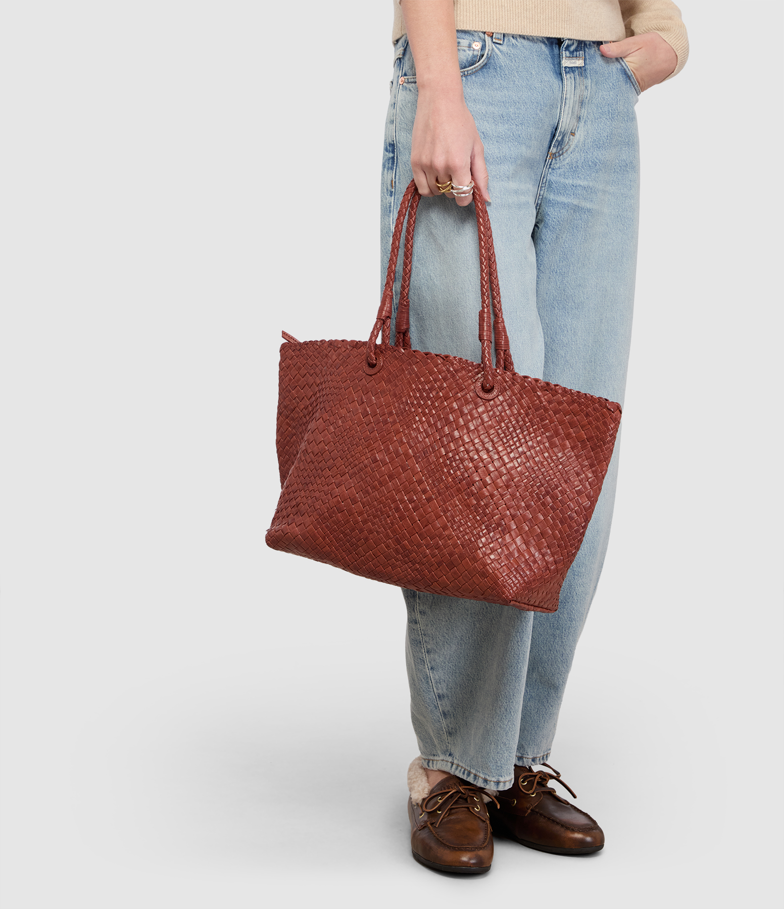 Bazika Tan Bag