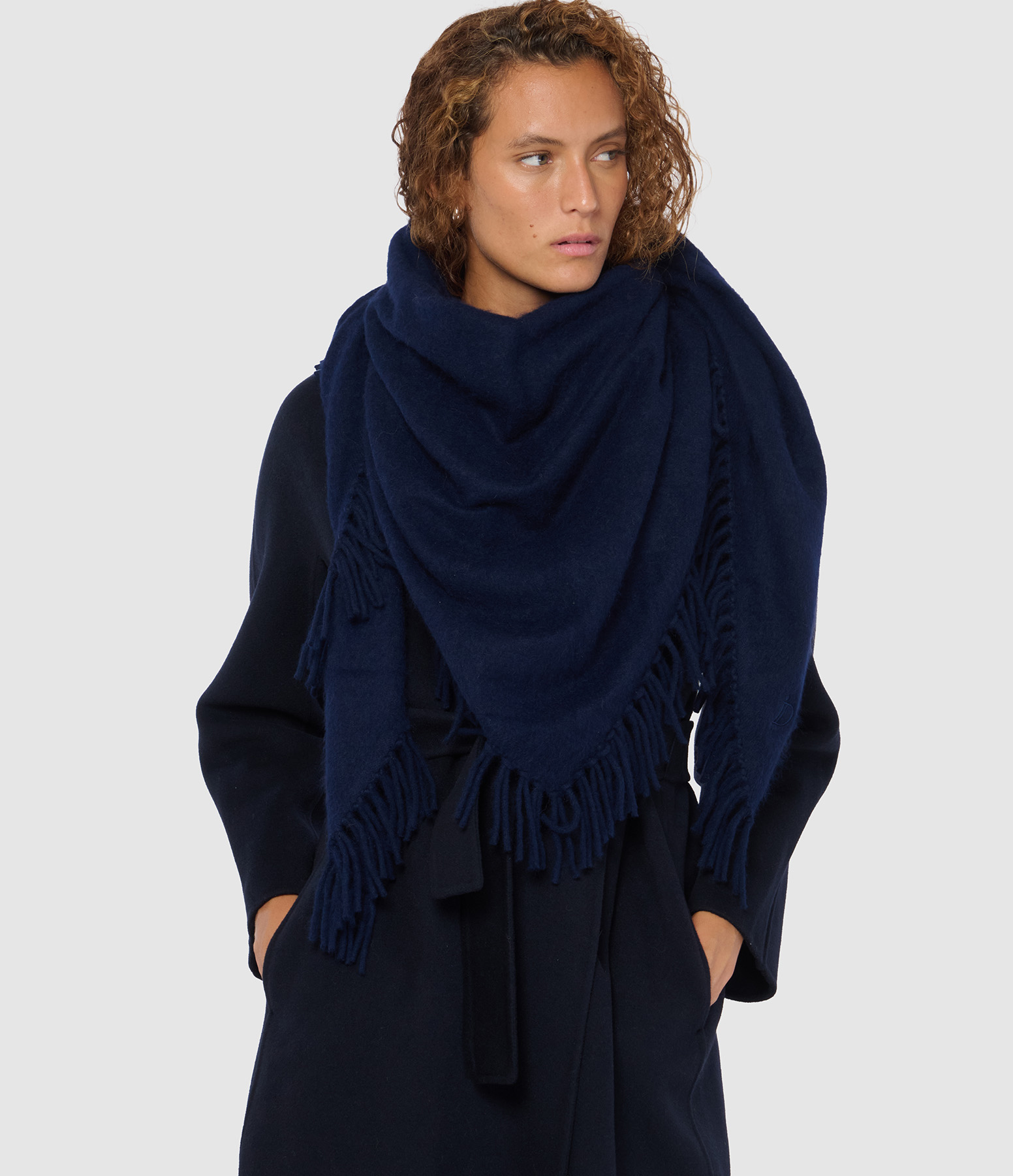Davina Scarf – Midnight Blue