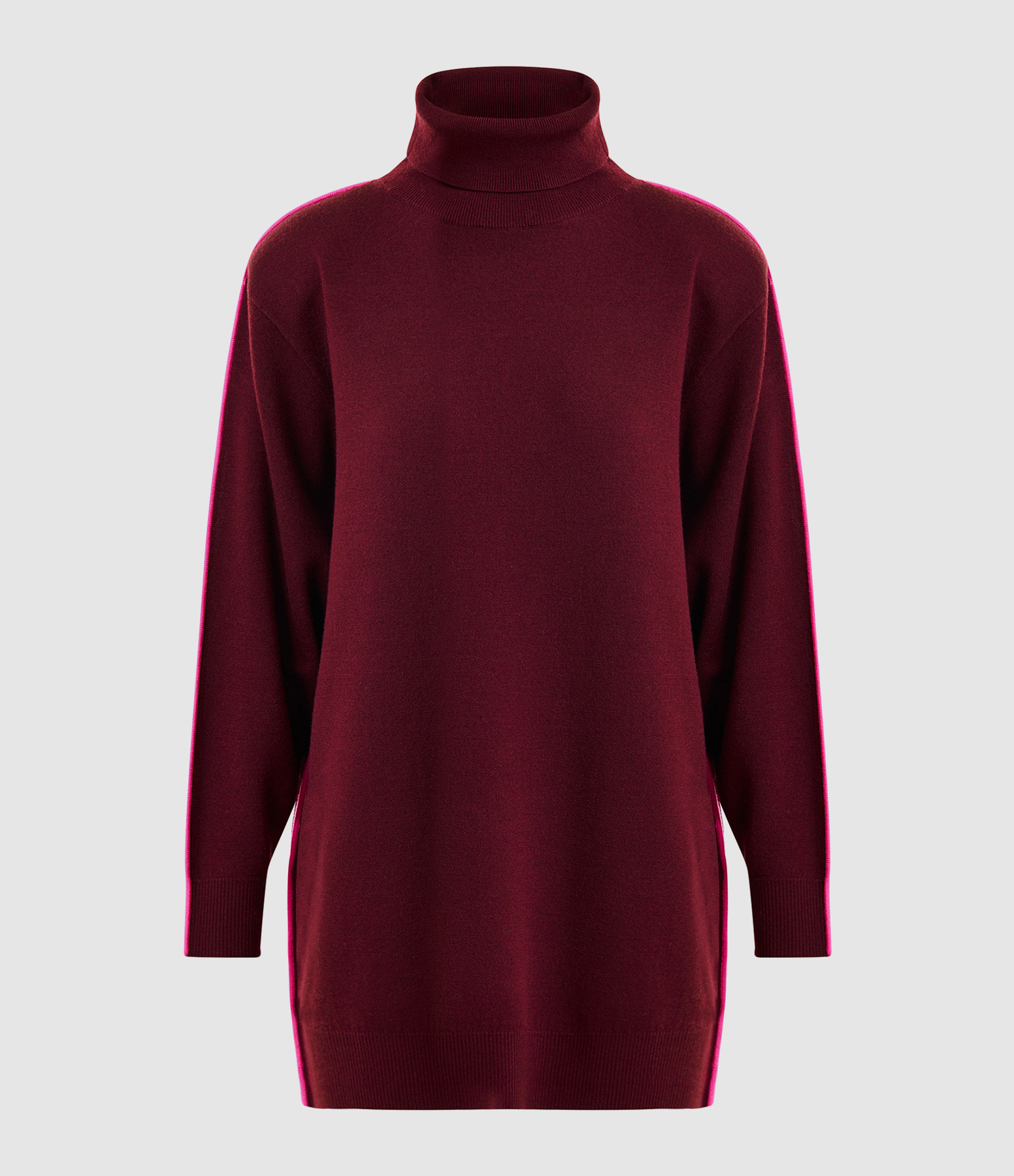 Idress Margot Dress in Bordeaux