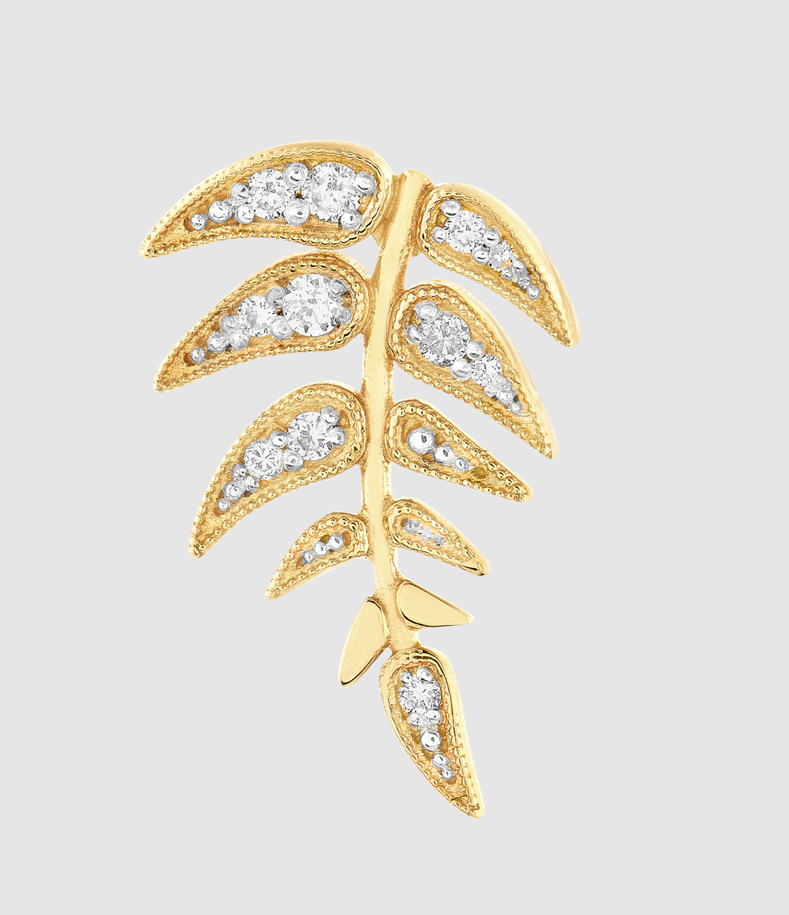 Mono Boucle Filetta Petit Modèle Oreille Gauche Or Jaune